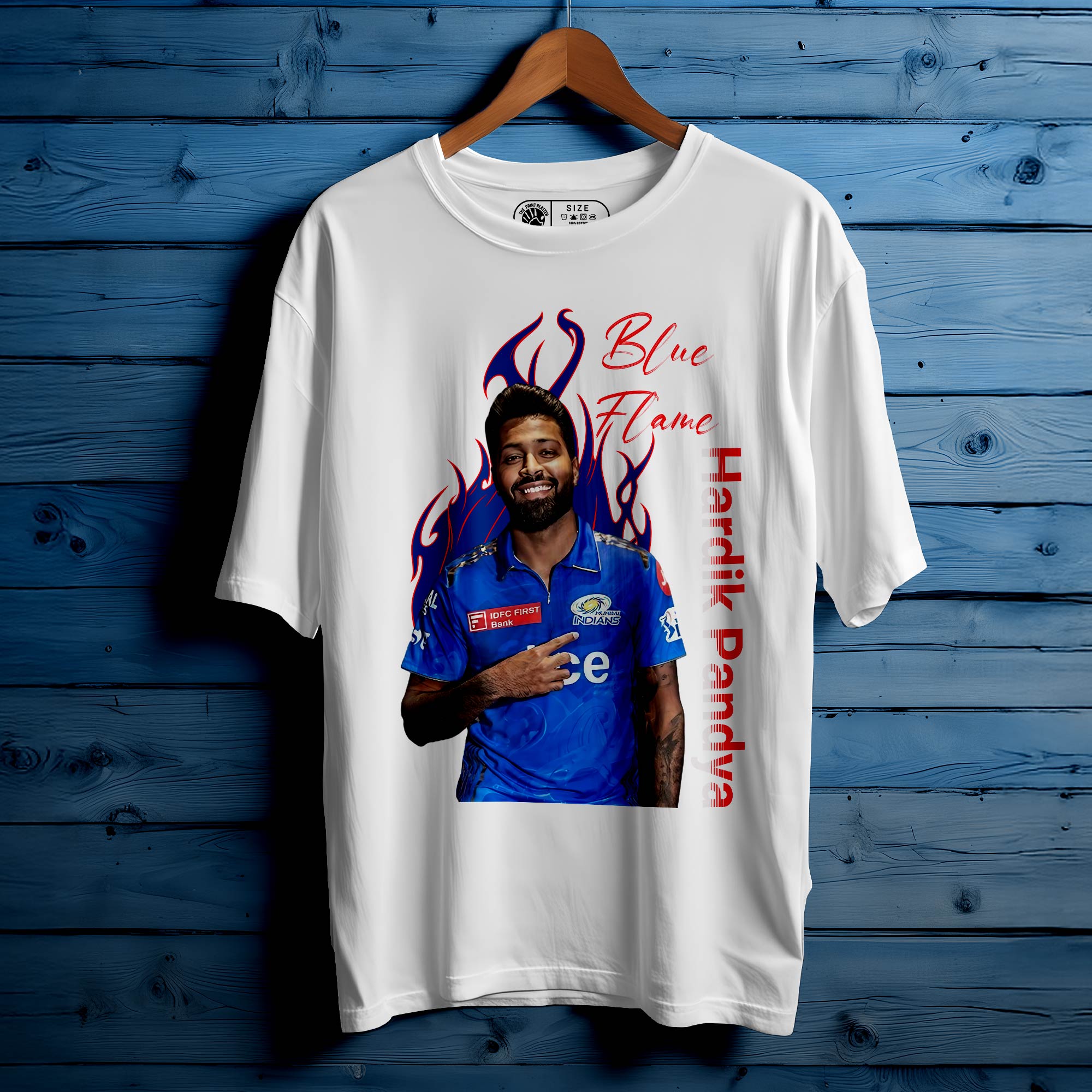 Hardik-Pandya Oversized Unisex T-Shirt |290
