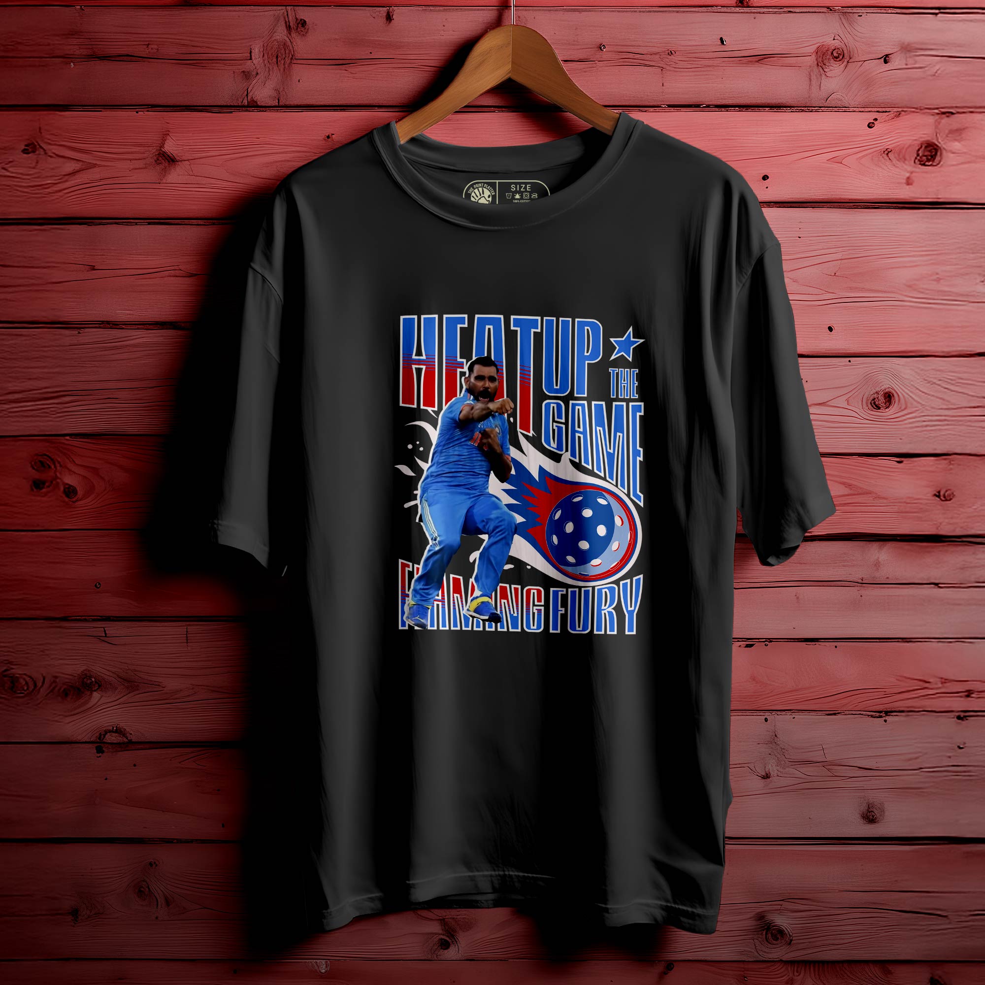 Heat-Up-The-Game Oversized Unisex T-Shirt |292