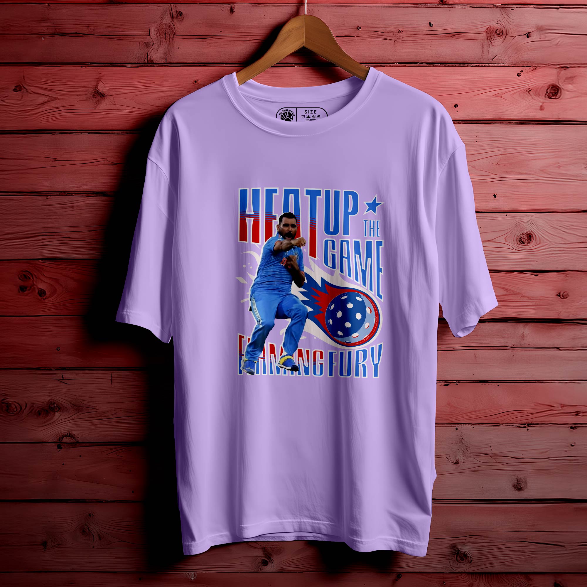 Heat-Up-The-Game Oversized Unisex T-Shirt |292