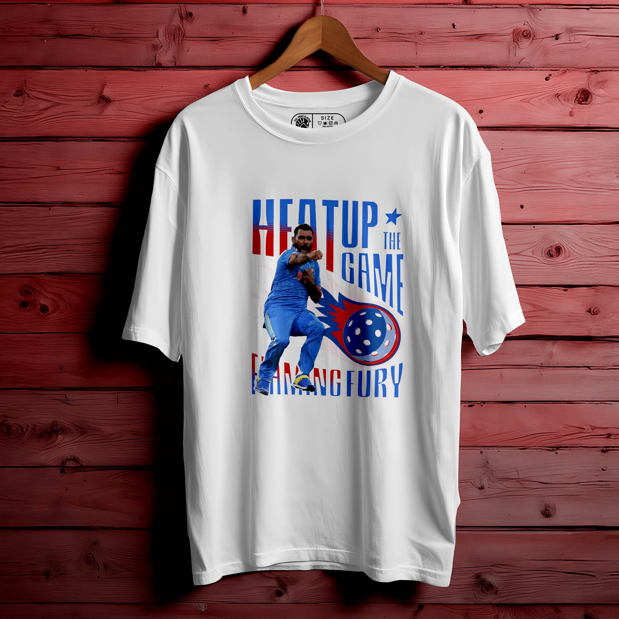 Heat-Up-The-Game Oversized Unisex T-Shirt |292