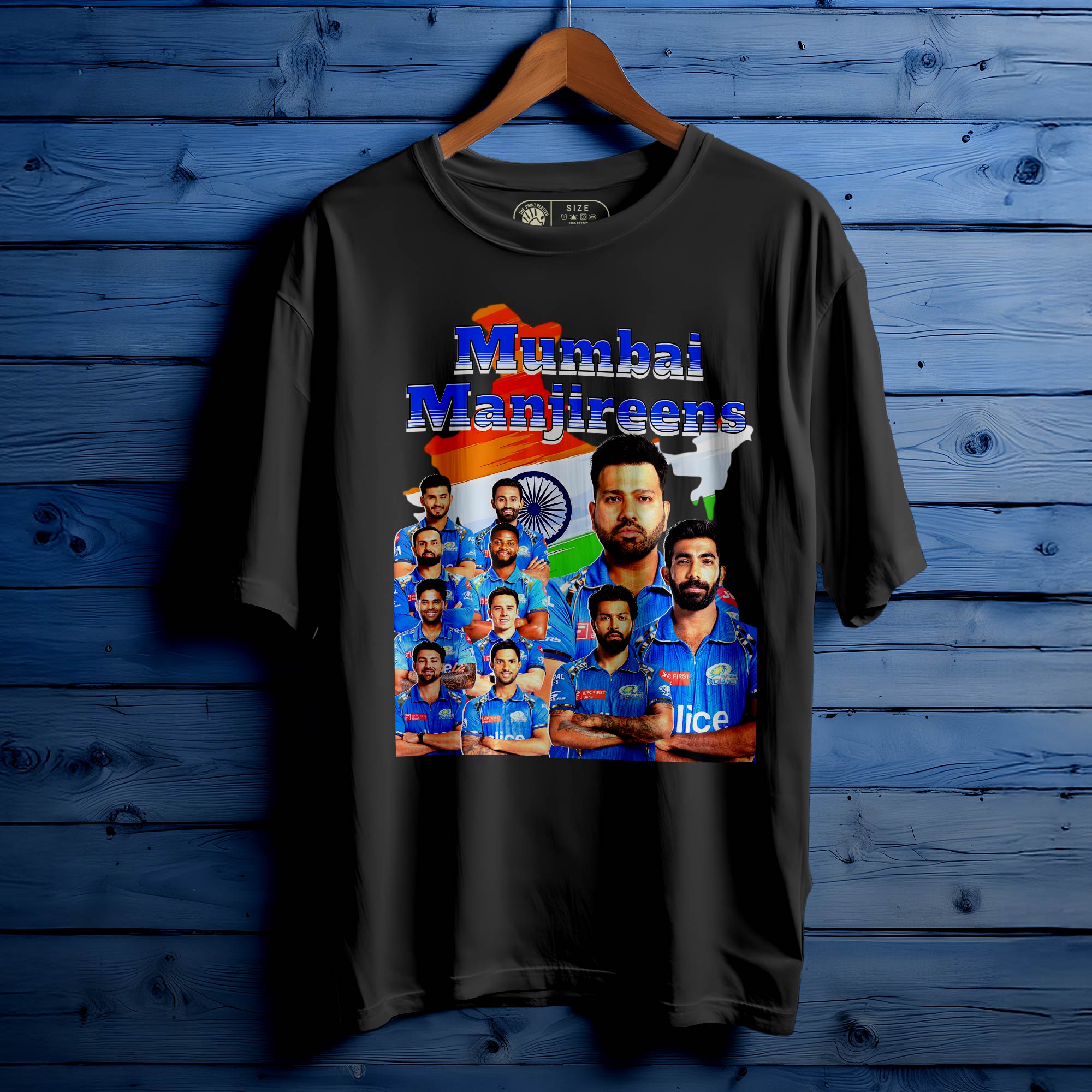 Mumbai Oversized Unisex T-Shirt | Embrace the Essence of the City of Dreams|298