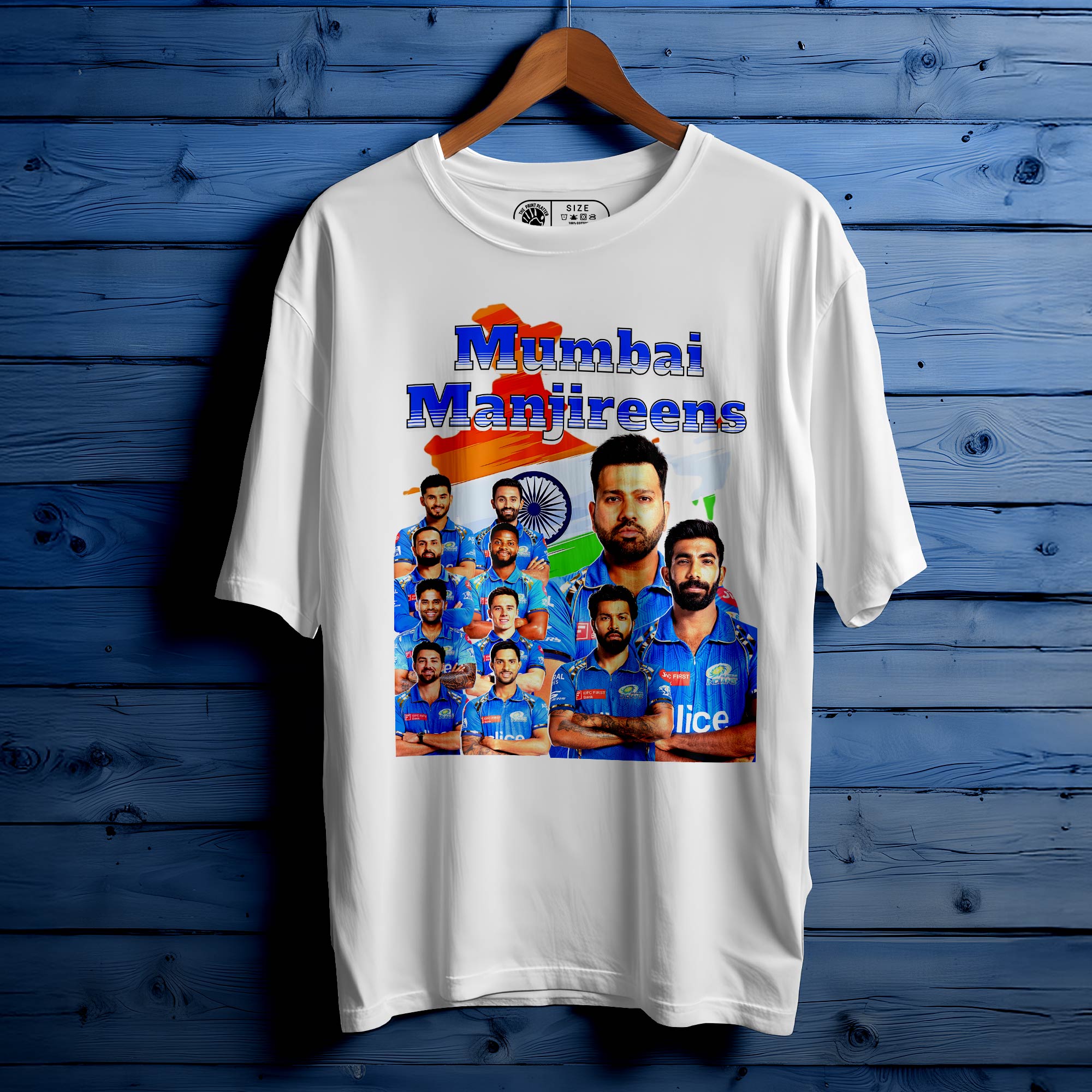 Mumbai Oversized Unisex T-Shirt | Embrace the Essence of the City of Dreams|298