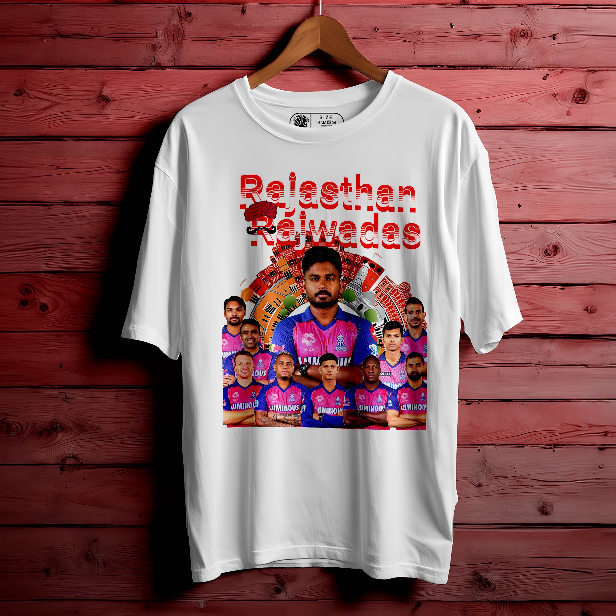 RAJASTHAN Oversized Unisex T-Shirt – Royal Pride Meets Urban Street Style| 305