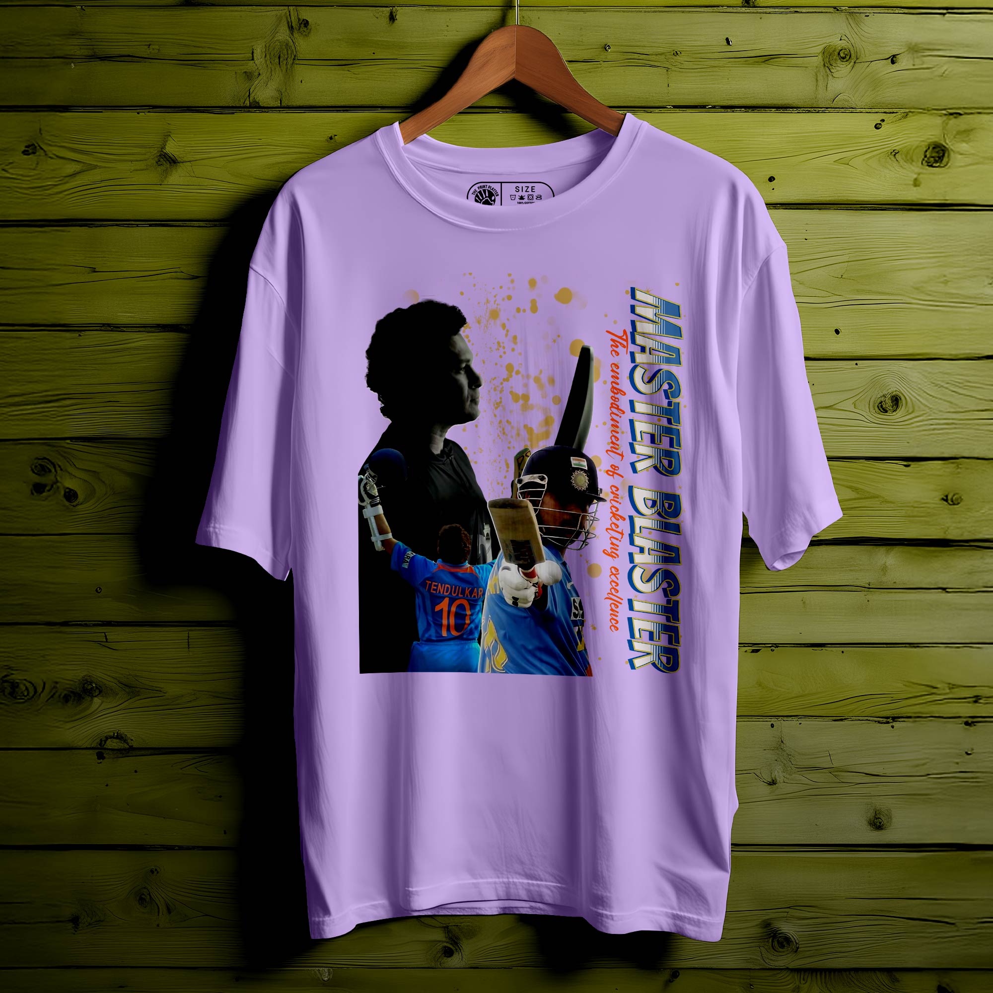 SACHIN TENDULKAR Oversized Unisex T-Shirt – Tribute to the God of Cricket| 308