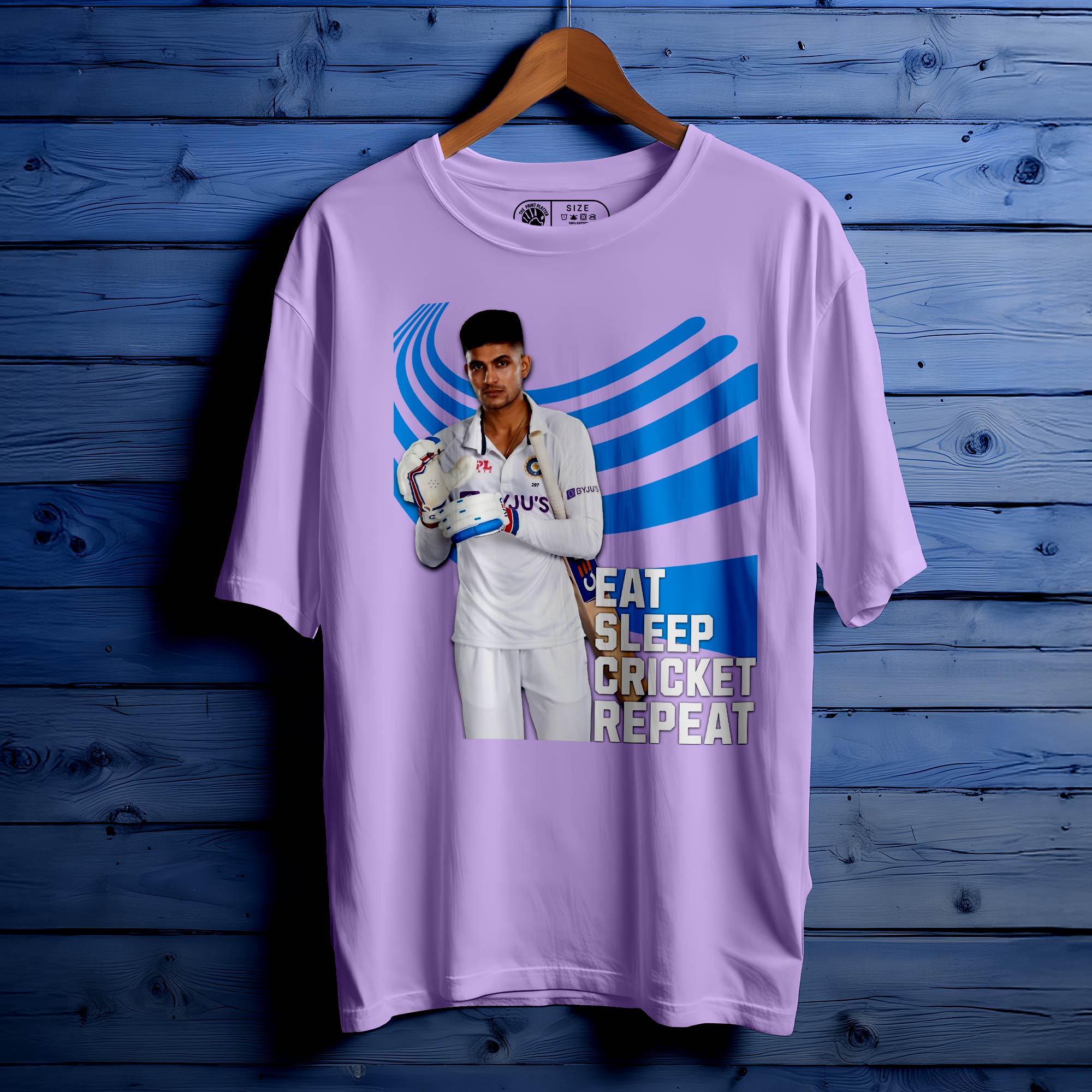 SHUBMAN GILL Oversized Unisex T-Shirt – The Prince of Indian Cricket, Now in Style| 310