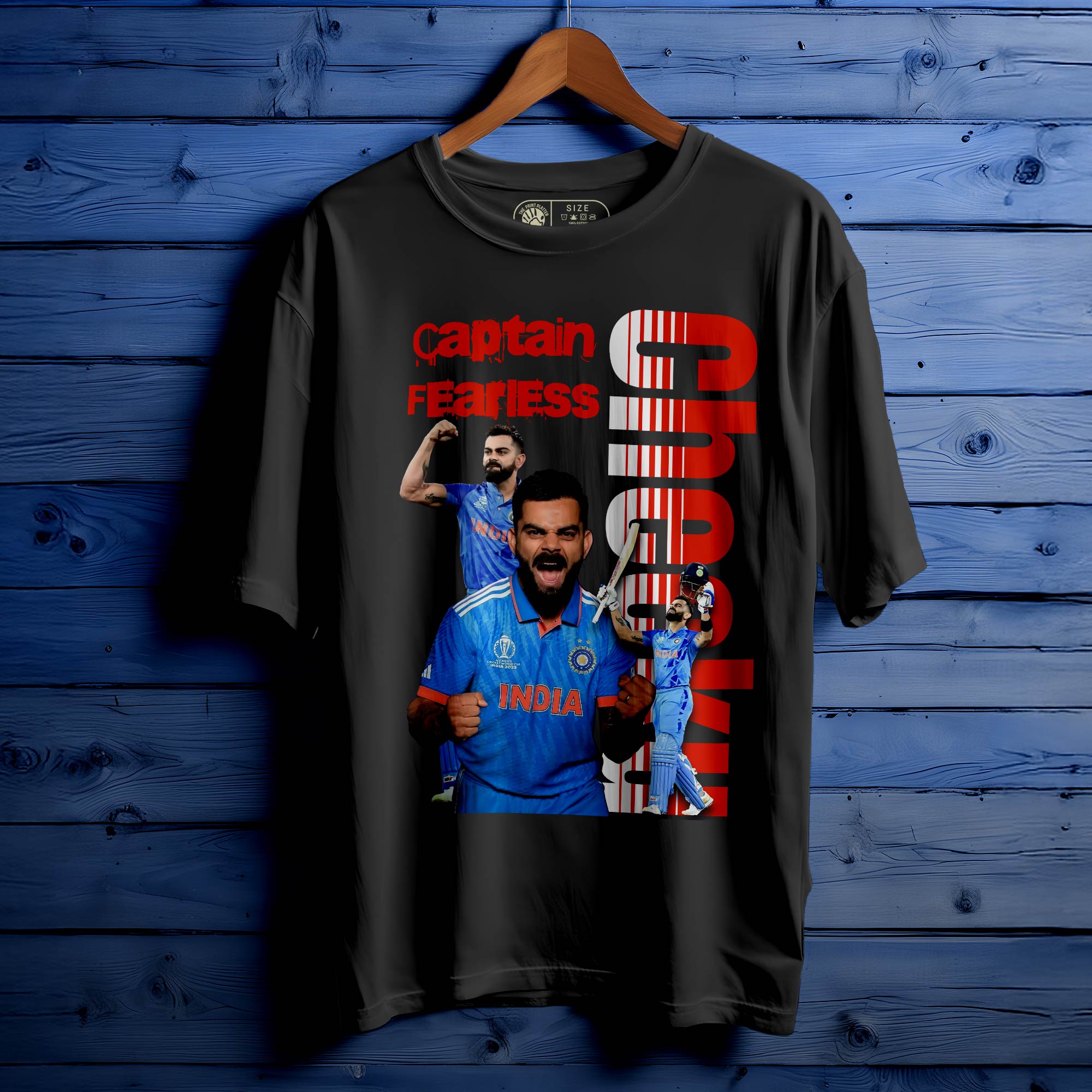 VIRAT KOHLI Oversized Unisex T-Shirt – Rule the Streets Like a King| 311