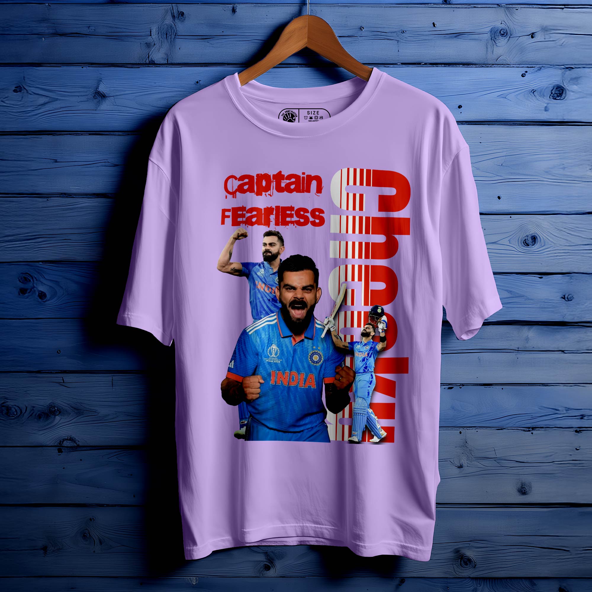 VIRAT KOHLI Oversized Unisex T-Shirt – Rule the Streets Like a King| 311