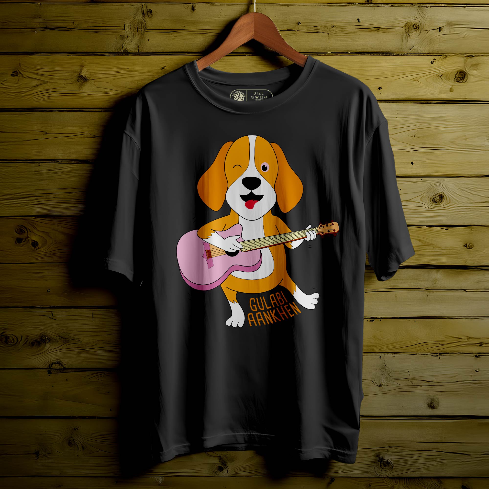 Gulabi Aankhen Oversized Unisex T-Shirt – Retro Vibes, Modern Drip |330