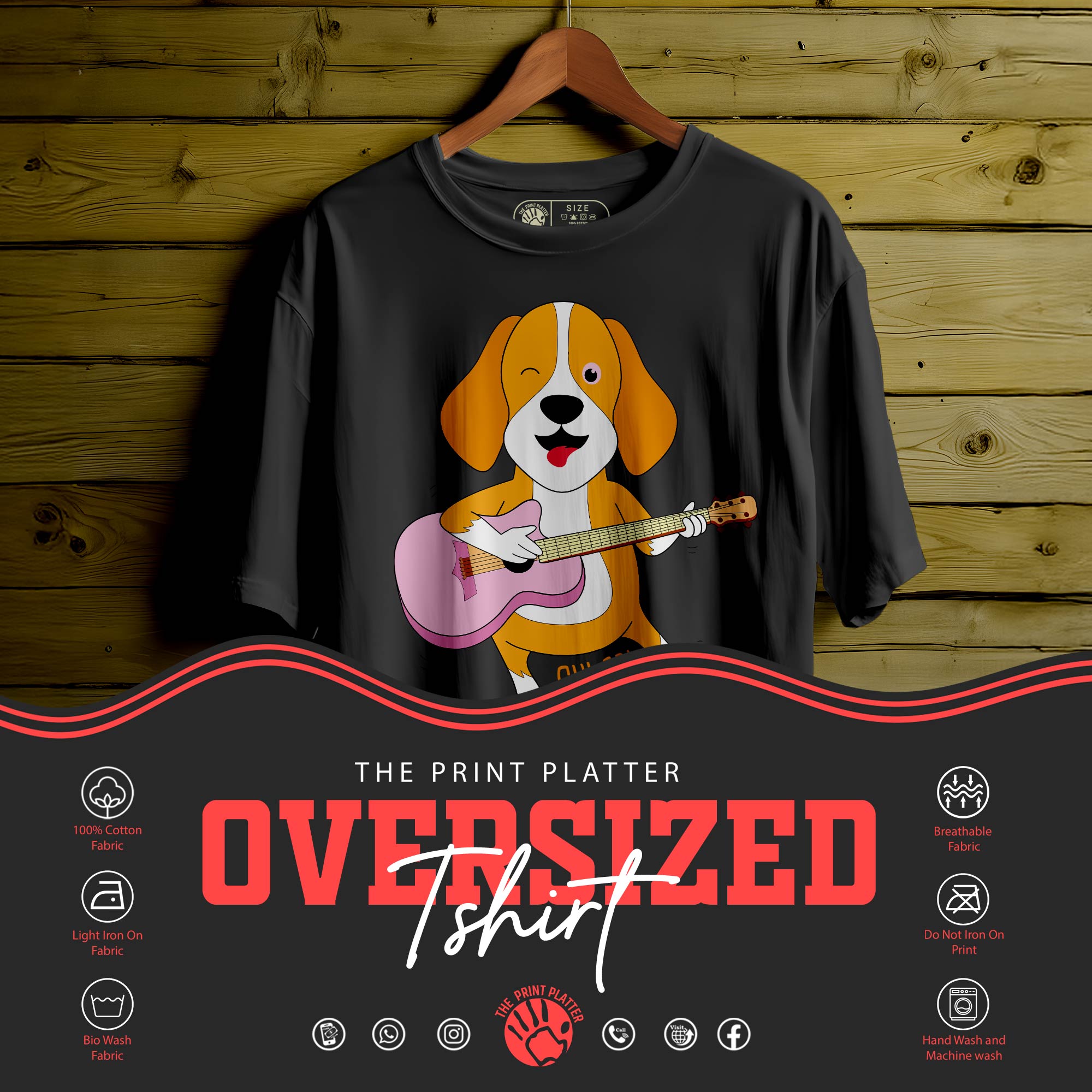 Gulabi Aankhen Oversized Unisex T-Shirt – Retro Vibes, Modern Drip |330