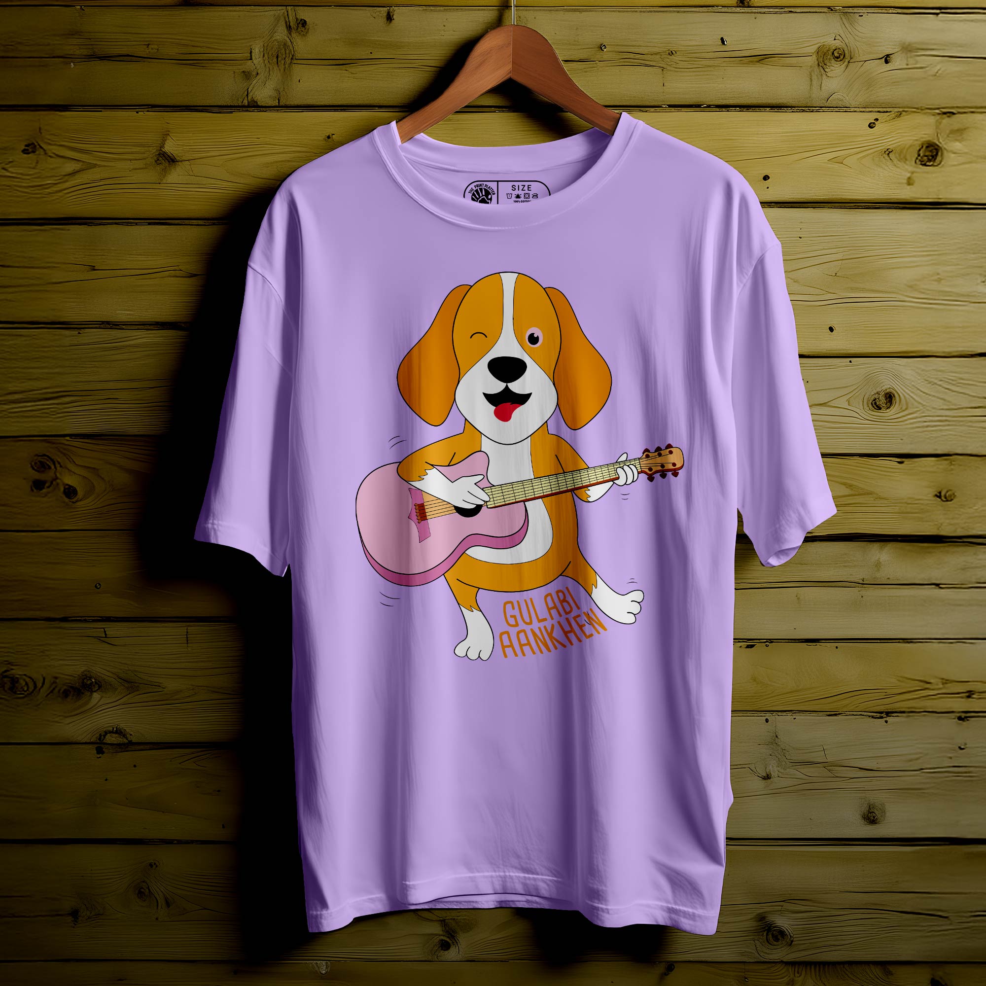 Gulabi Aankhen Oversized Unisex T-Shirt – Retro Vibes, Modern Drip |330