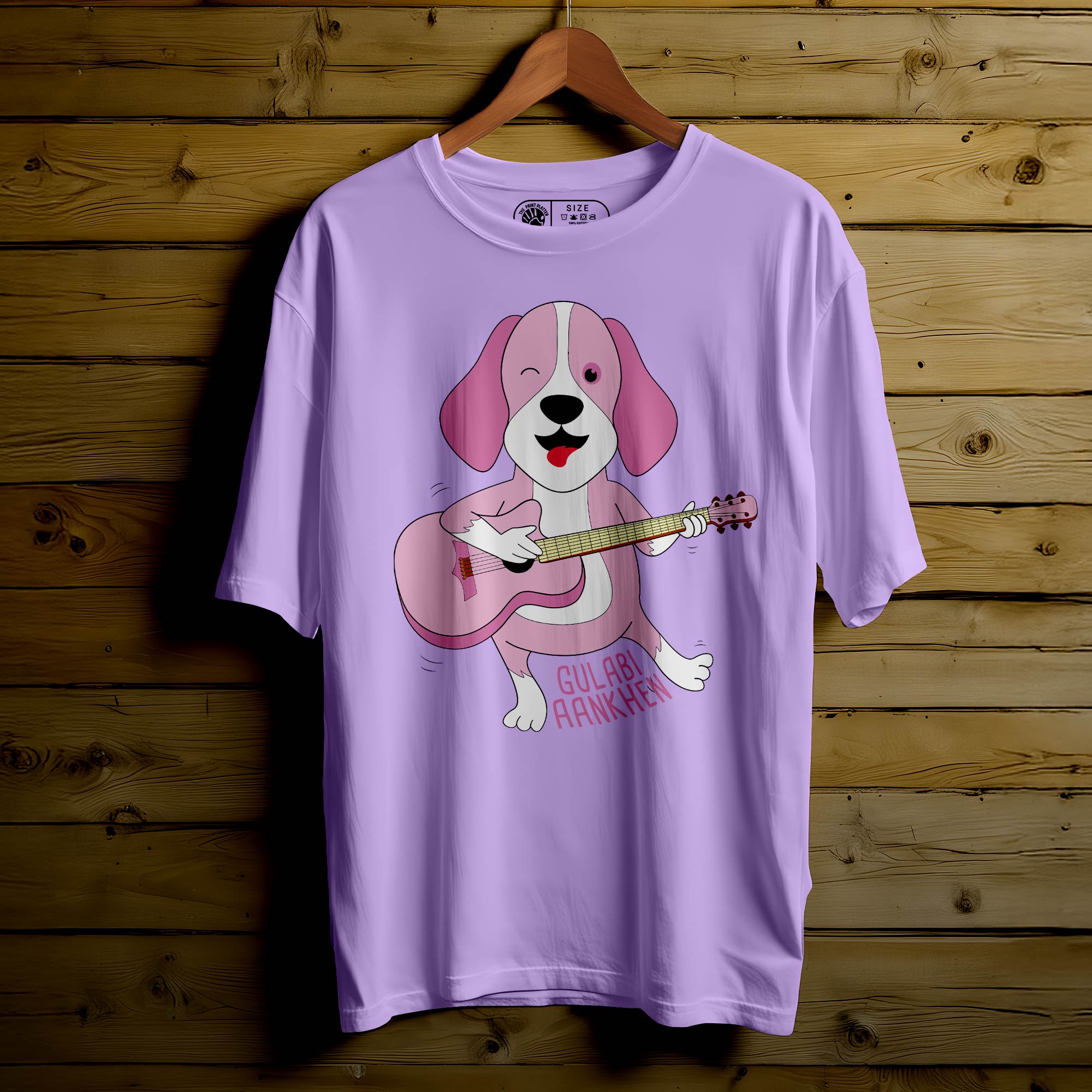 Gulabi Aankhen Oversized Unisex T-Shirt – Retro Vibes, Modern Drip |331