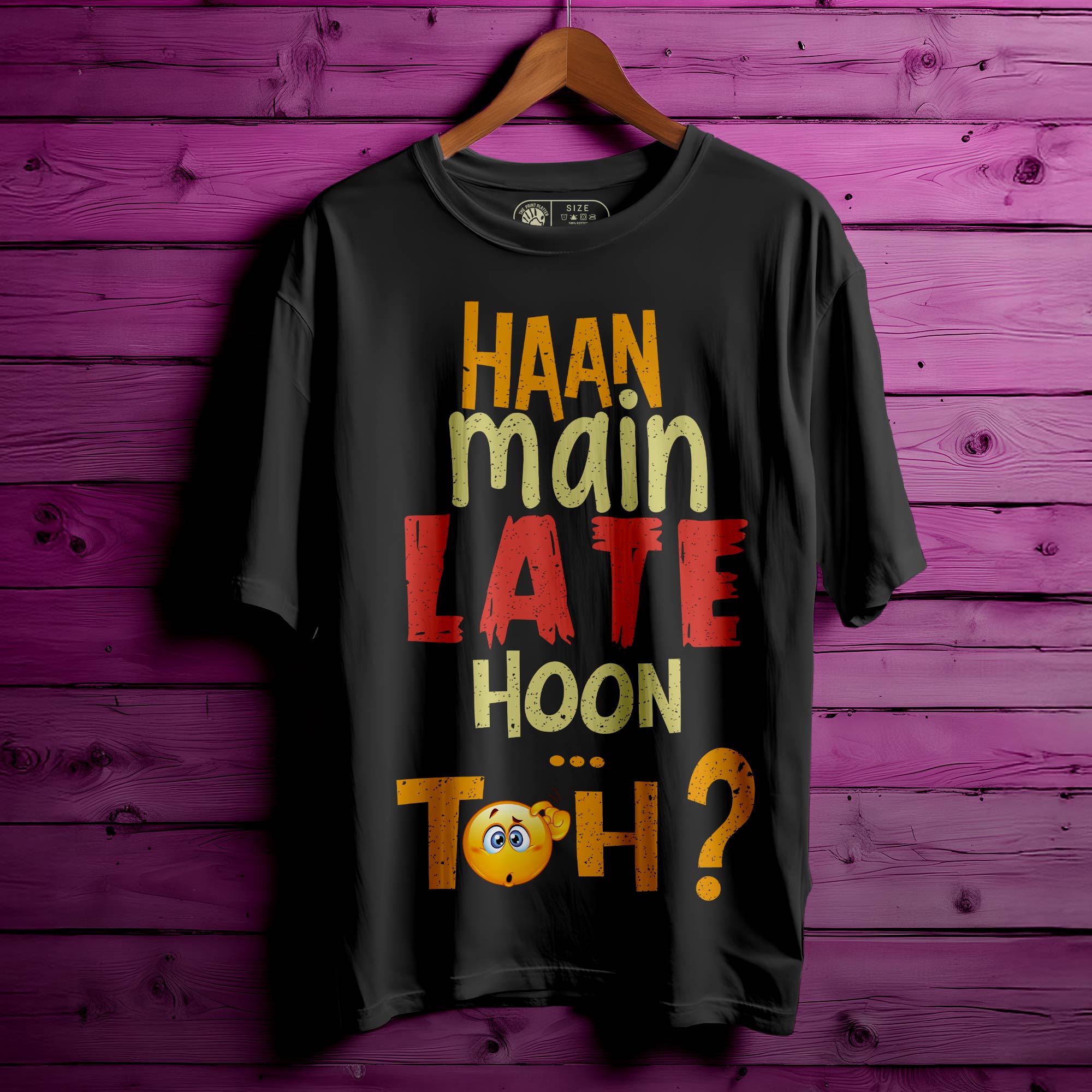Haan Main Oversized Unisex T-Shirt – Own It. Say It. Be It. |335