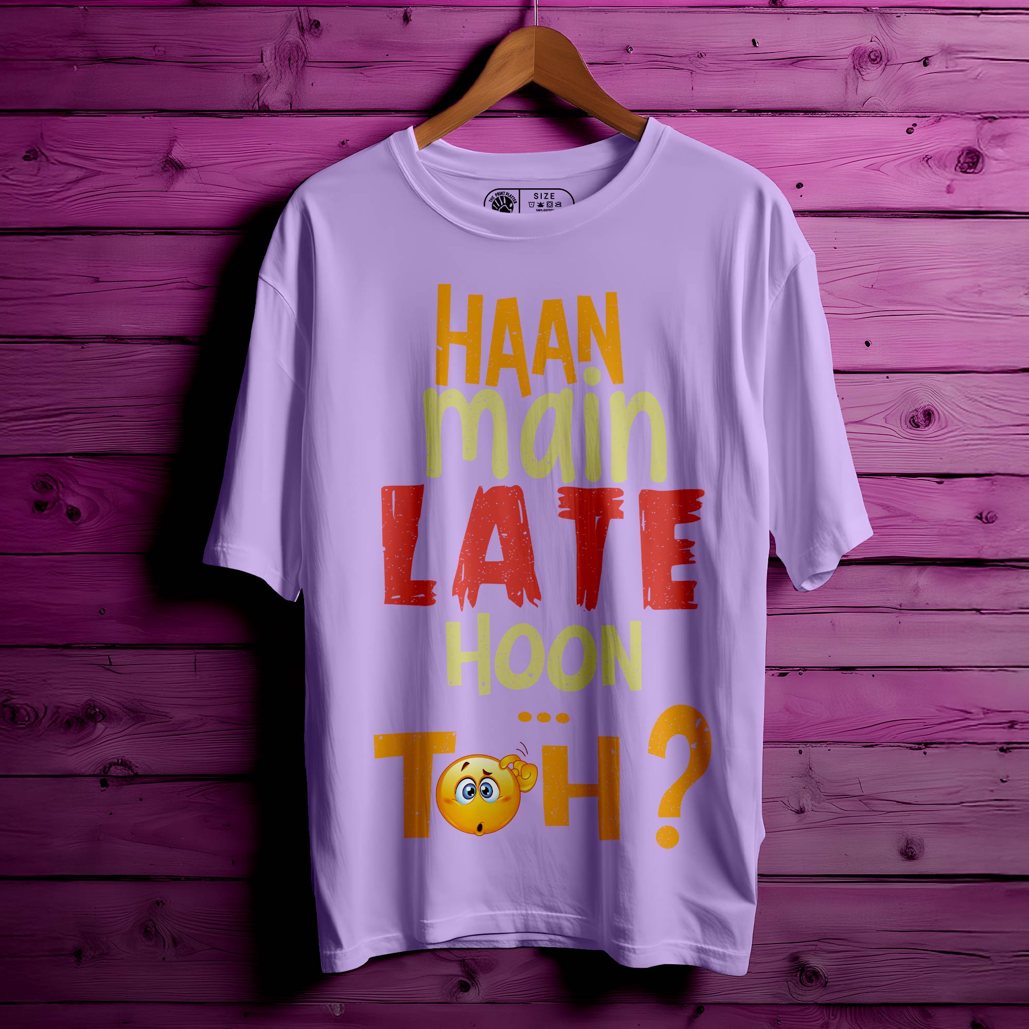 Haan Main Oversized Unisex T-Shirt – Own It. Say It. Be It. |335