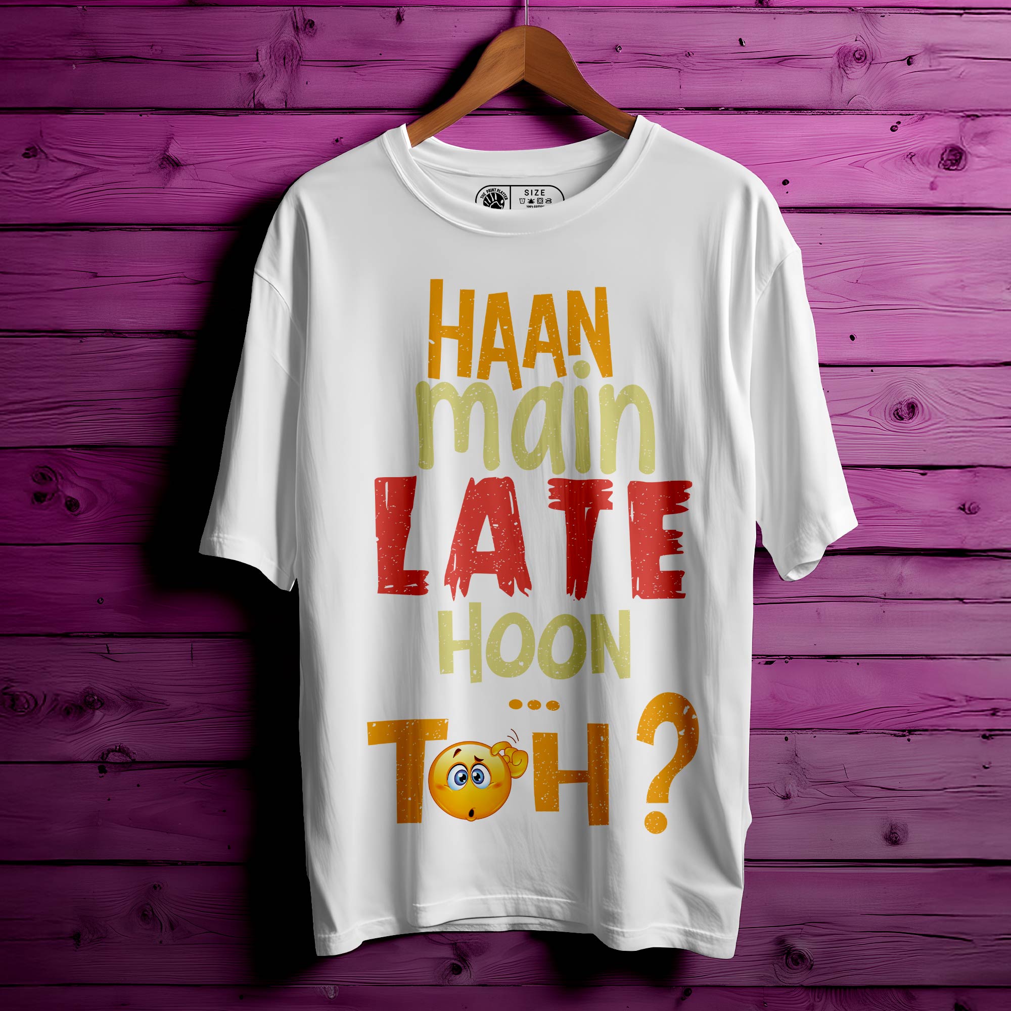 Haan Main Oversized Unisex T-Shirt – Own It. Say It. Be It. |335