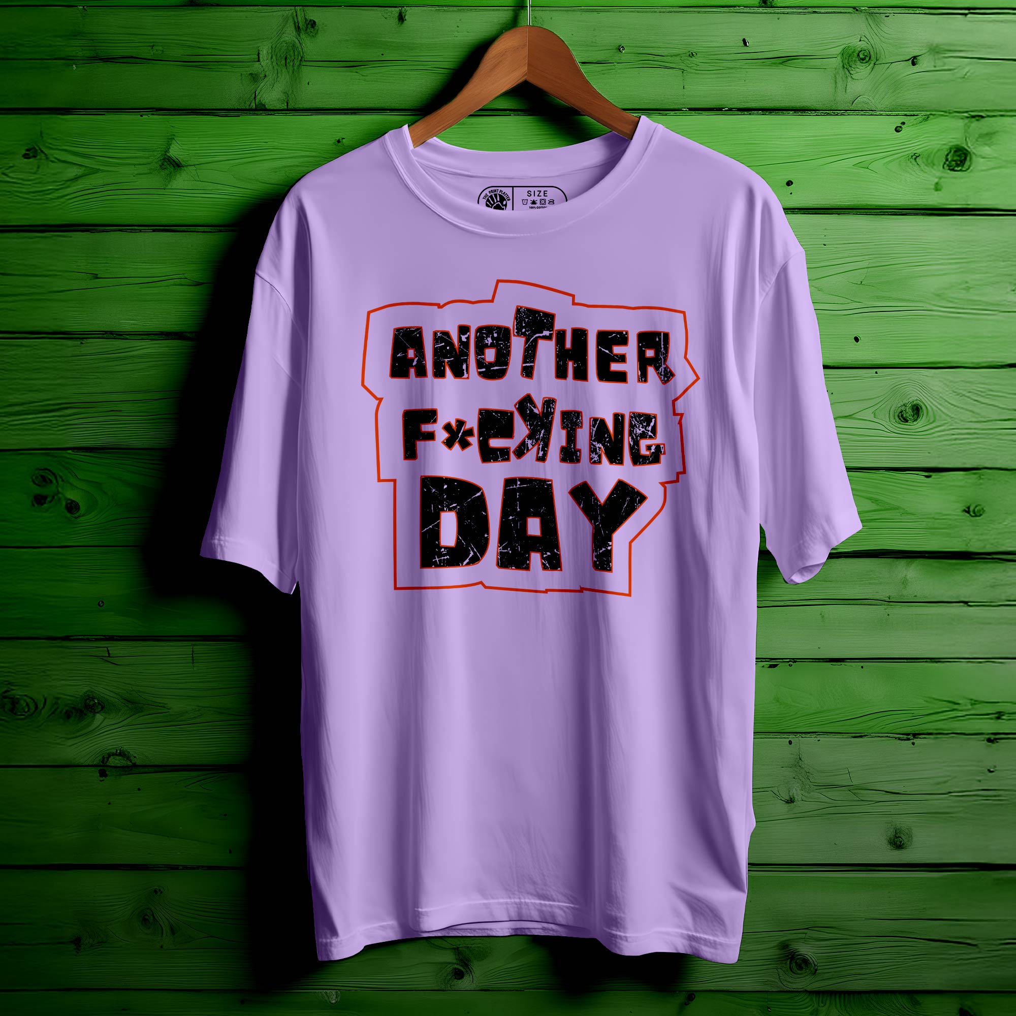 Another Oversized Unisex T-Shirt – Mood? Just Another Day, Another Vibe|375