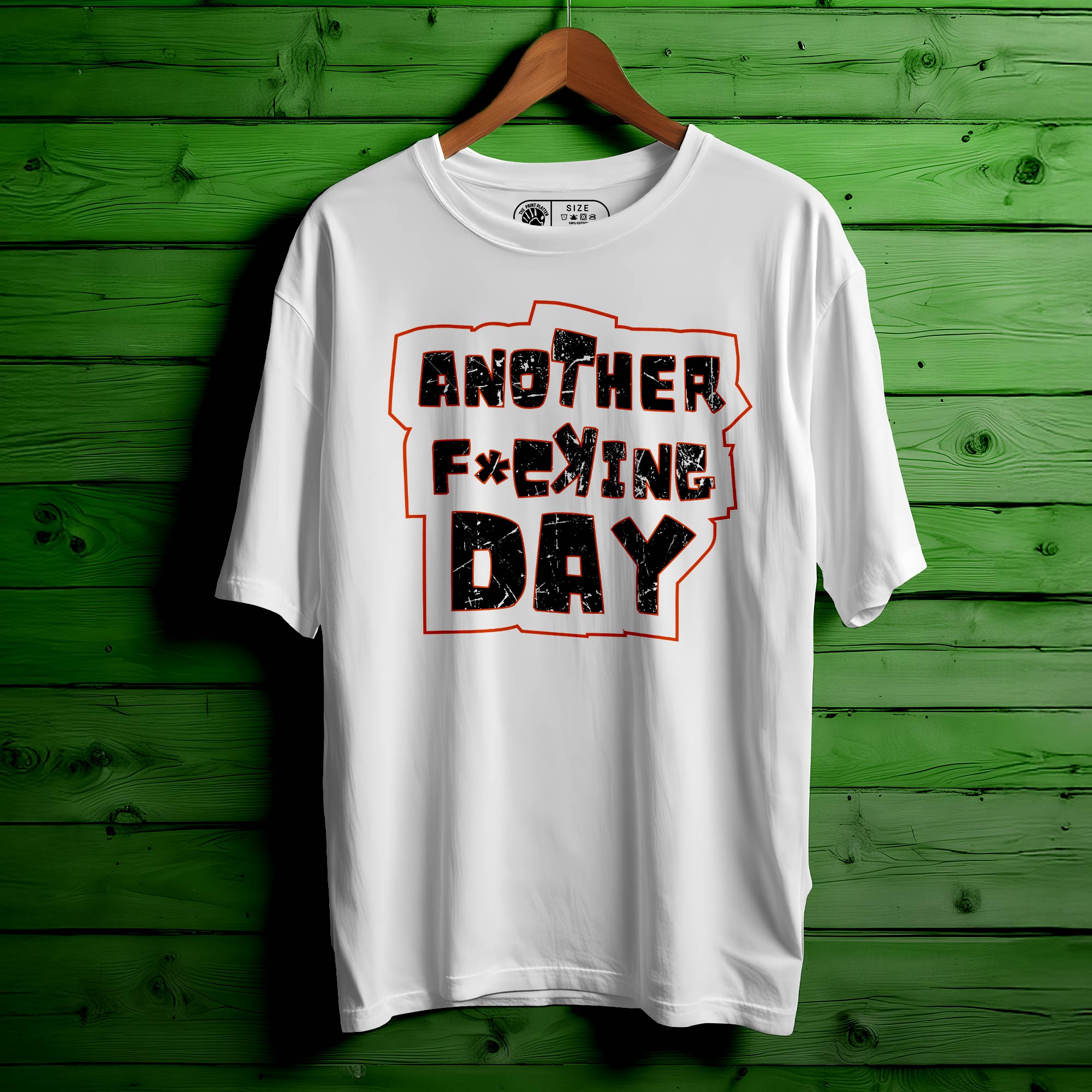 Another Oversized Unisex T-Shirt – Mood? Just Another Day, Another Vibe|375