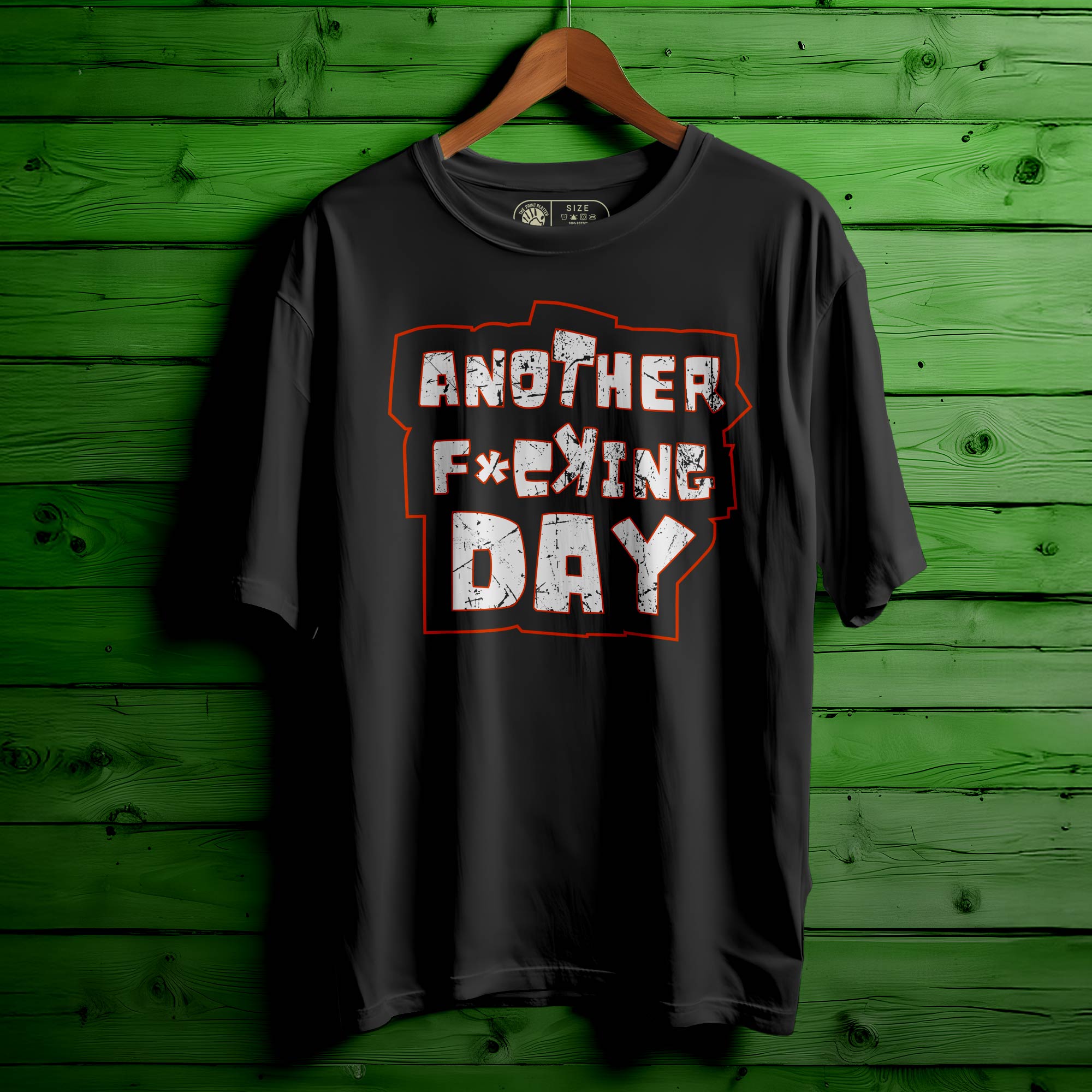 Another Oversized Unisex T-Shirt – Mood? Just Another Day, Another Vibe|375