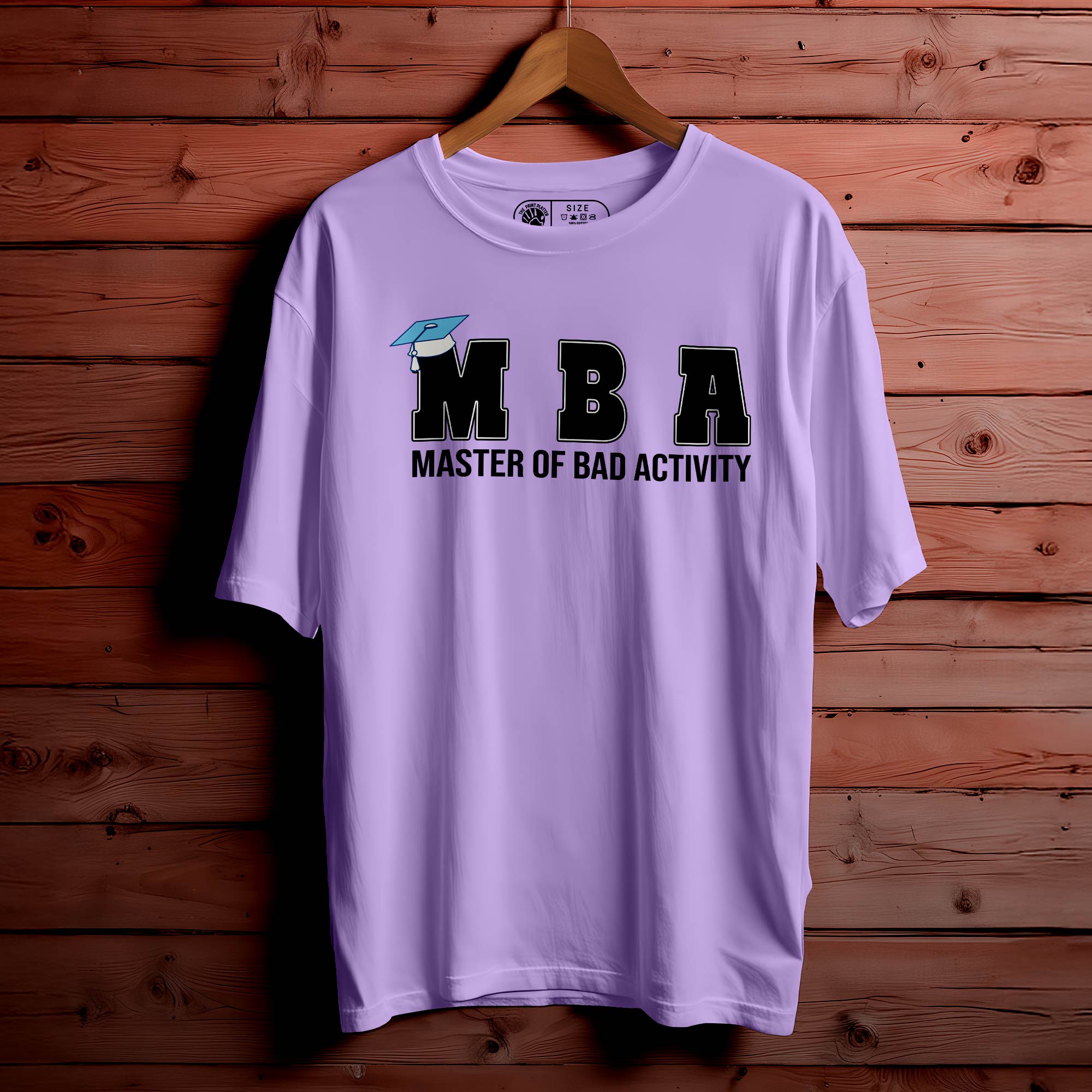 MBA Oversized Unisex T-Shirt – Master of Bold Attitude |404