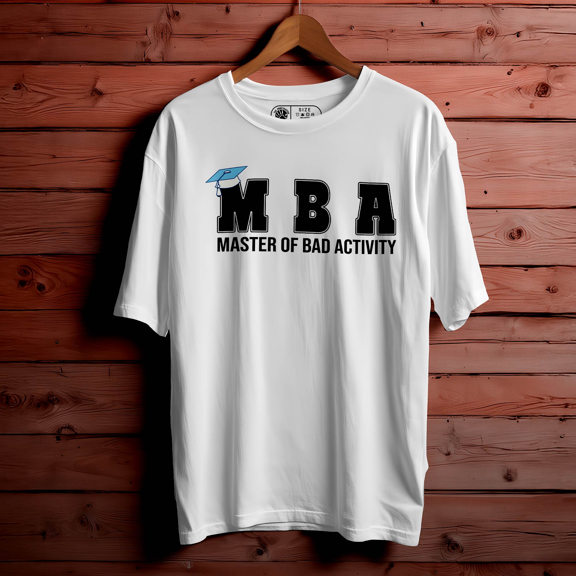 MBA Oversized Unisex T-Shirt – Master of Bold Attitude |404