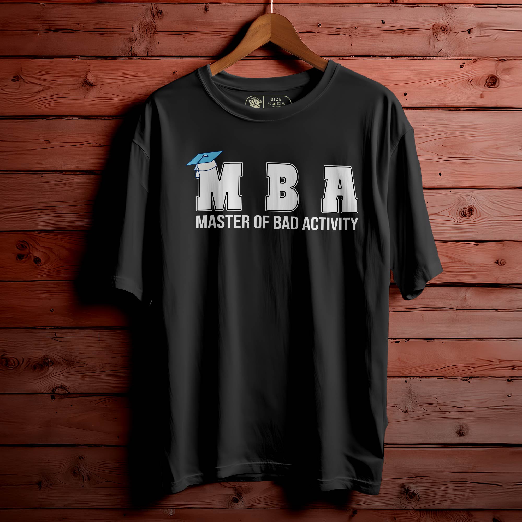 MBA Oversized Unisex T-Shirt – Master of Bold Attitude |404