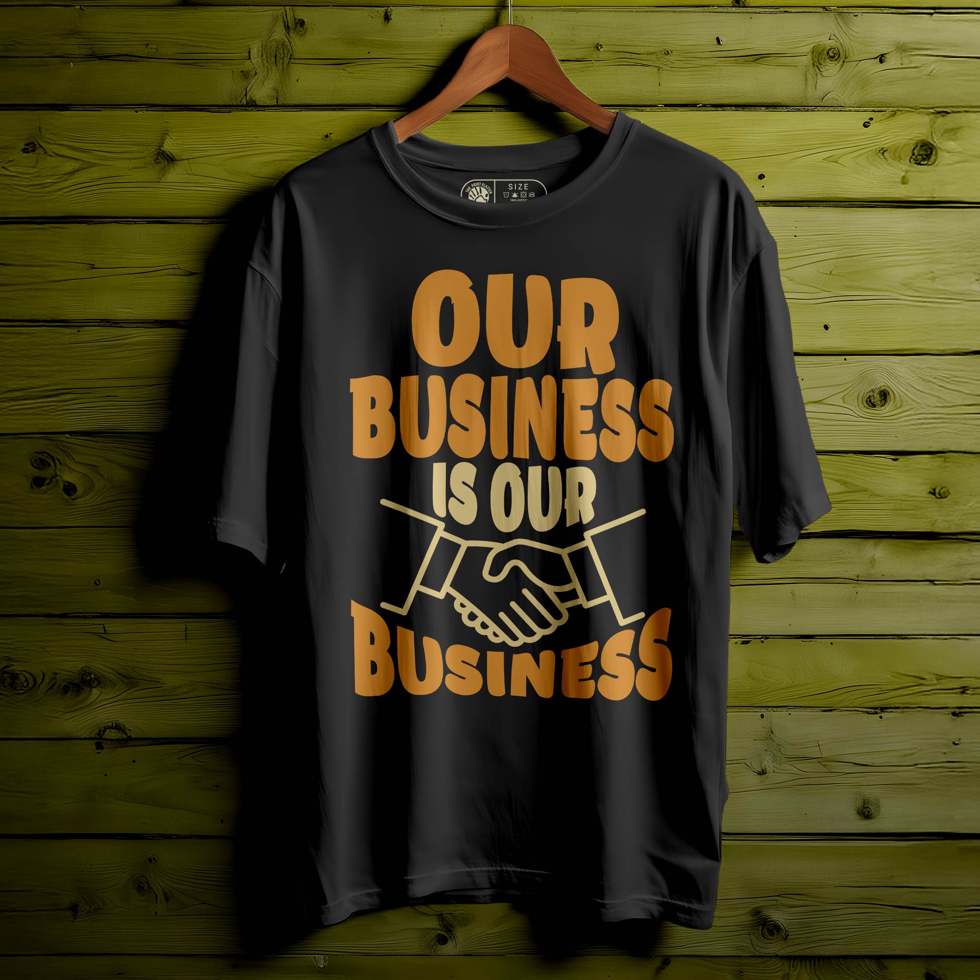 OUR BUSINESS IS OUR BUSINESS Oversized Unisex T-Shirt – Mind Your Own Swag|410