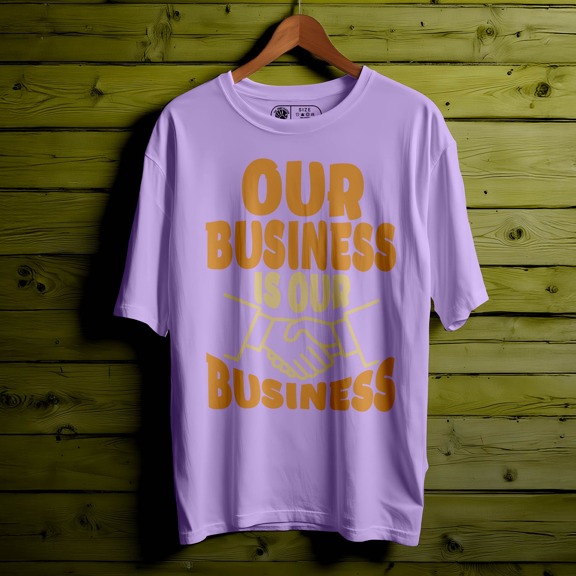OUR BUSINESS IS OUR BUSINESS Oversized Unisex T-Shirt – Mind Your Own Swag|410