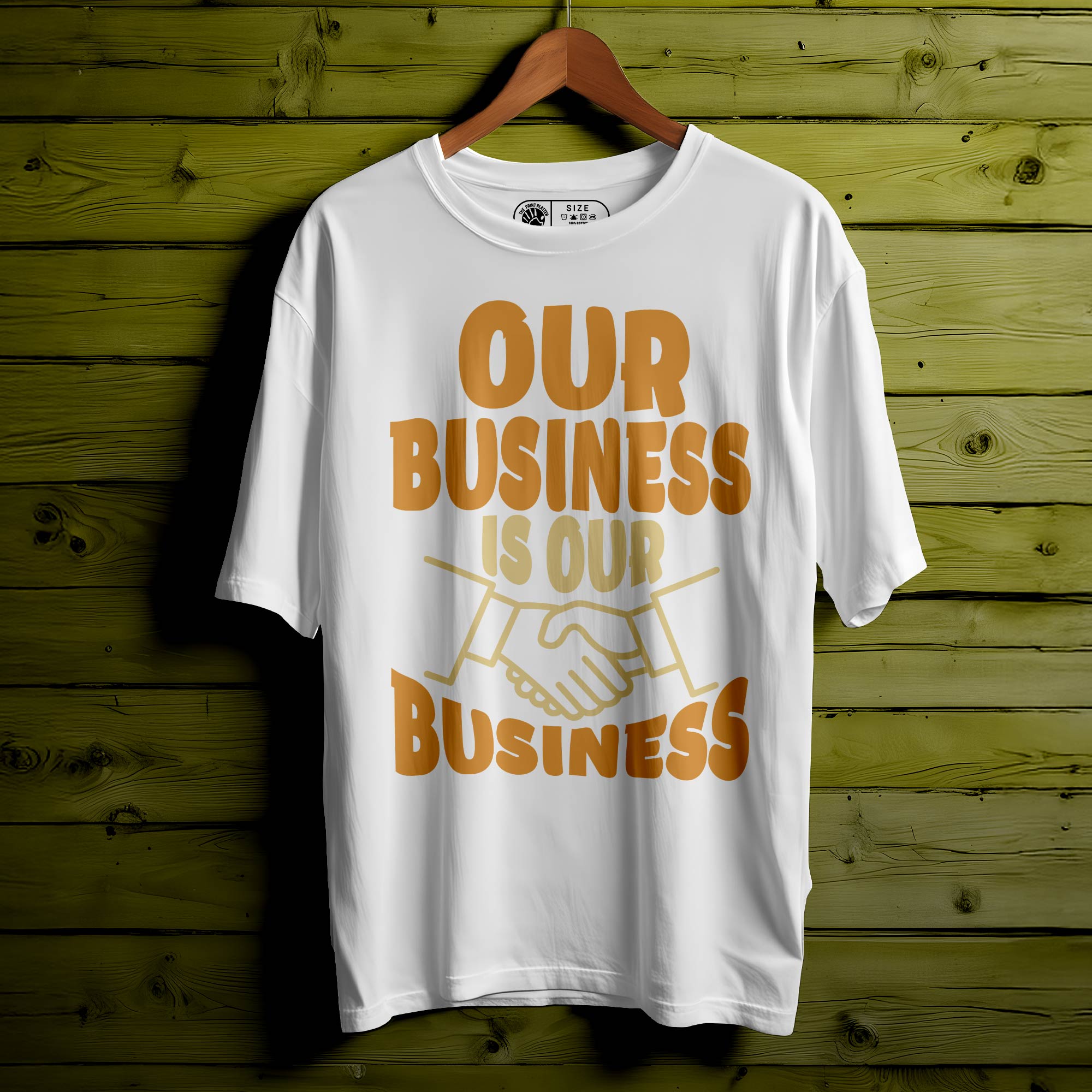 OUR BUSINESS IS OUR BUSINESS Oversized Unisex T-Shirt – Mind Your Own Swag|410
