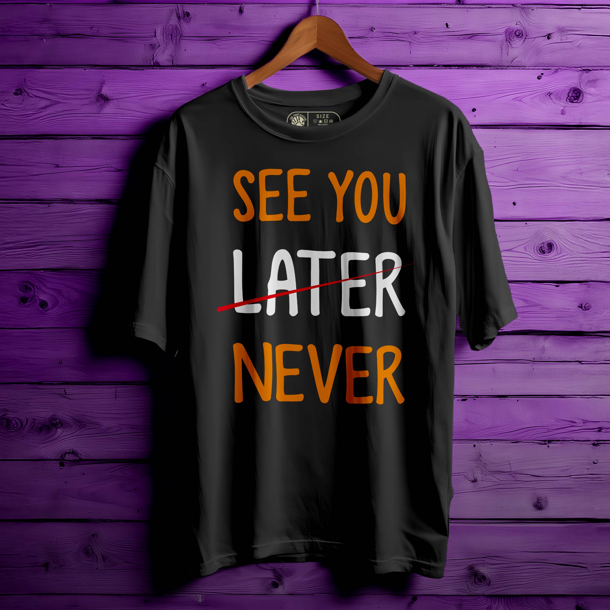 SEE YOU LATER Oversized Unisex T-Shirt |420