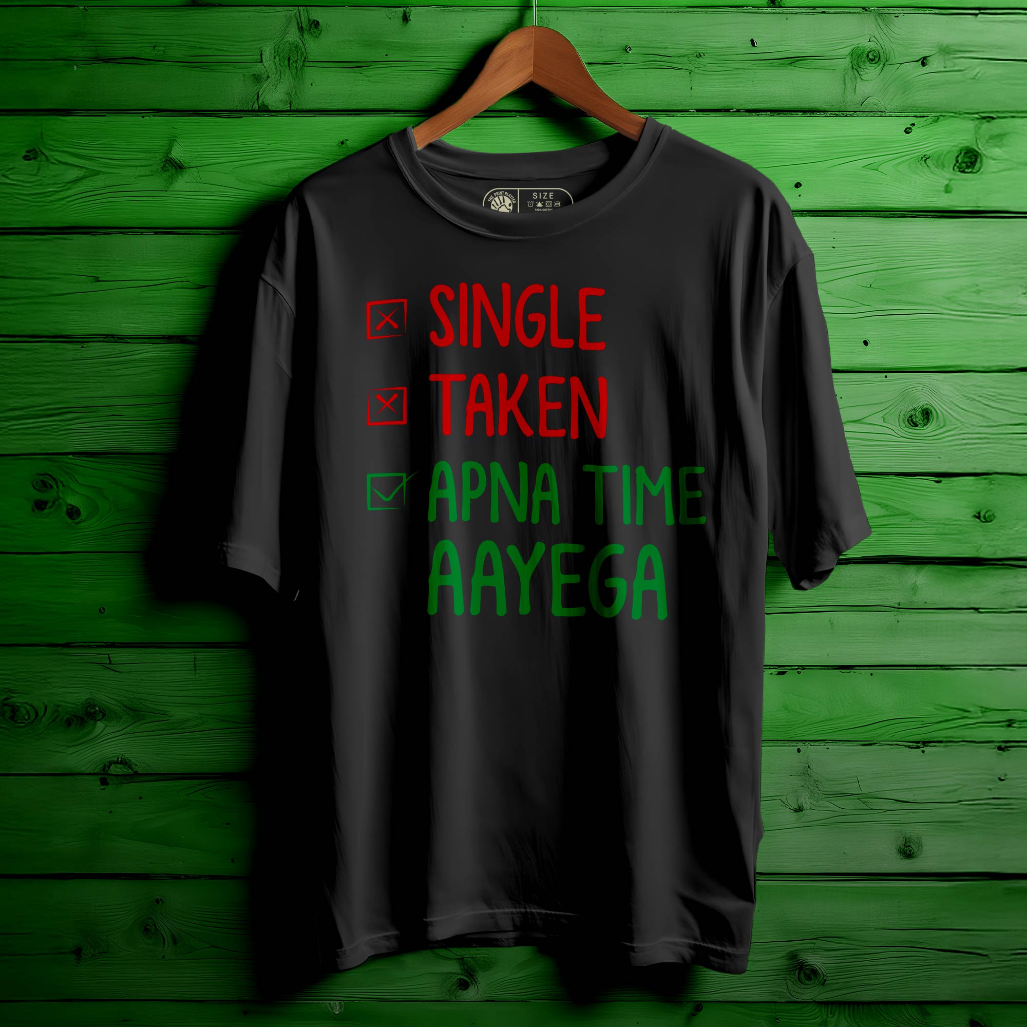 SINGLE TAKEN Oversized Unisex T-Shirt |422
