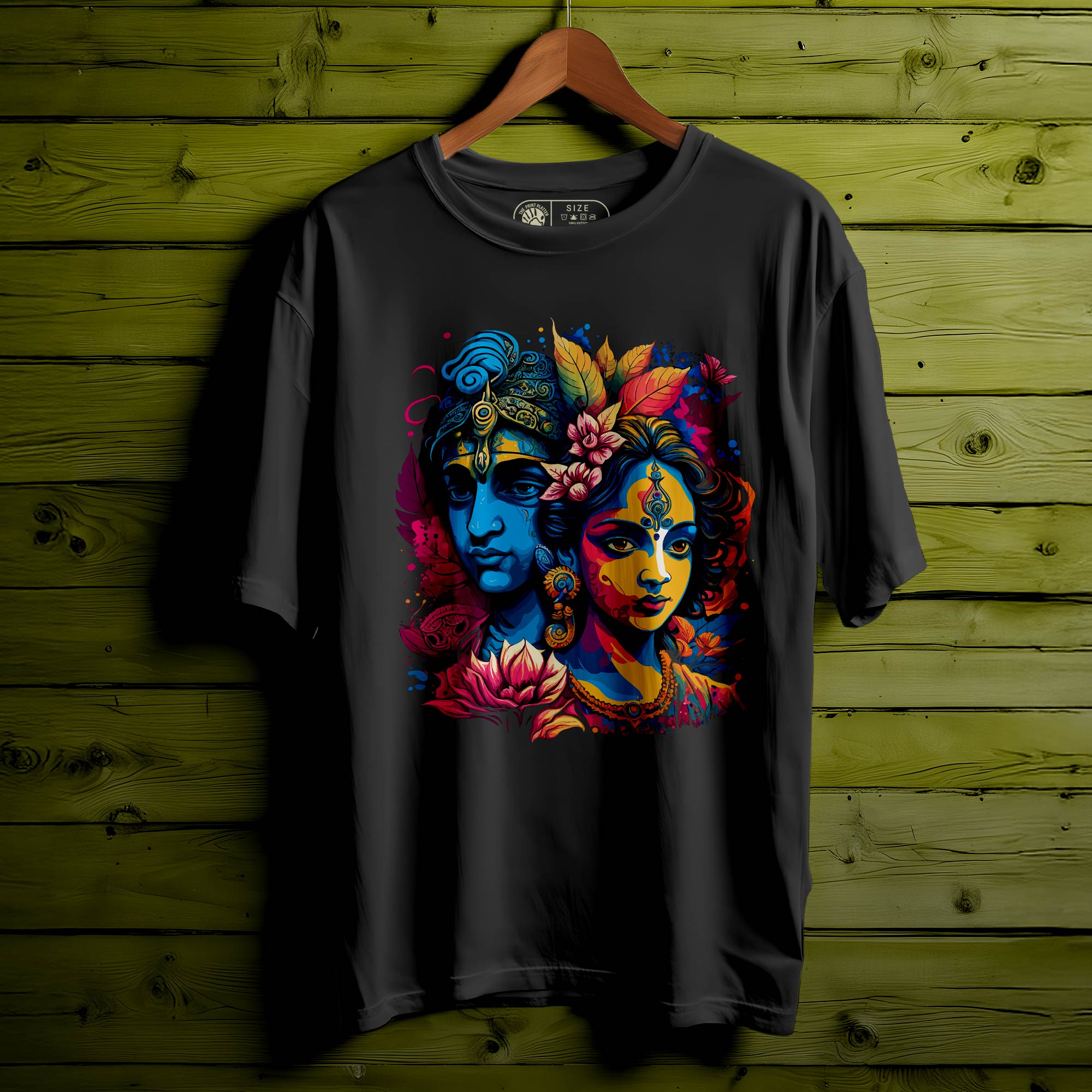 RADHA KRISHNA Oversized Unisex T-Shirt |425
