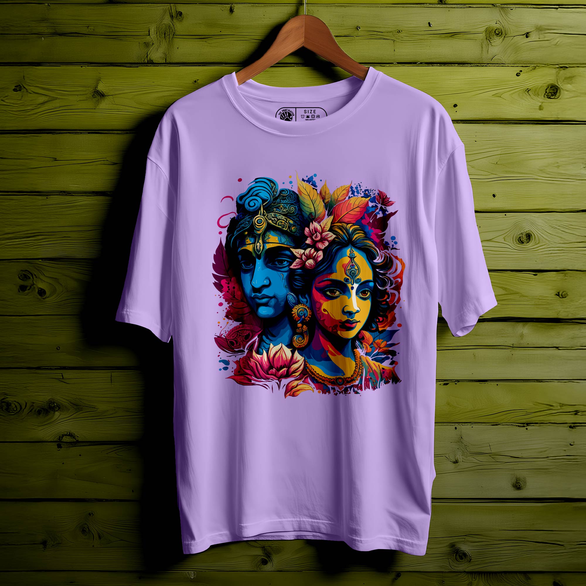 RADHA KRISHNA Oversized Unisex T-Shirt |425
