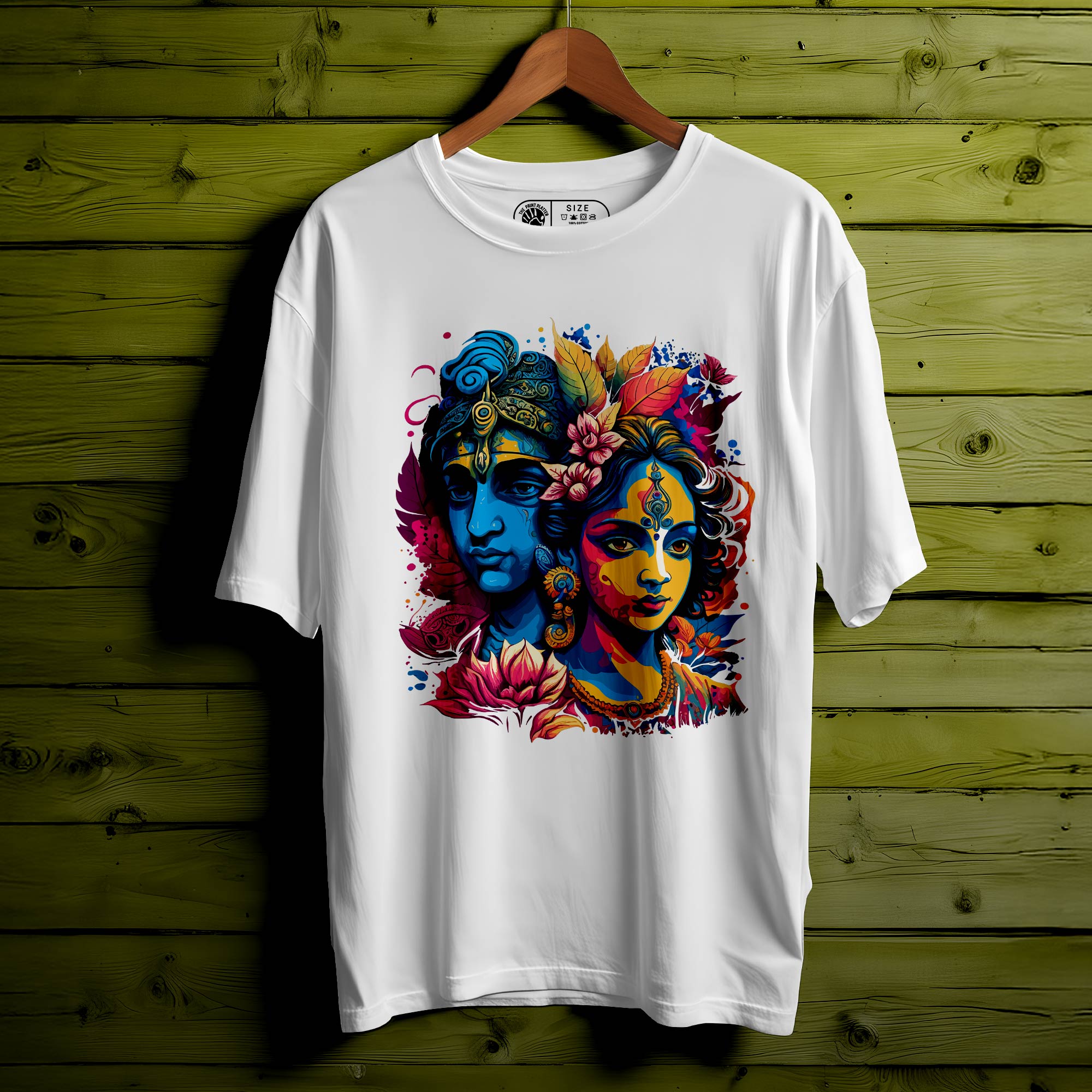 RADHA KRISHNA Oversized Unisex T-Shirt |425