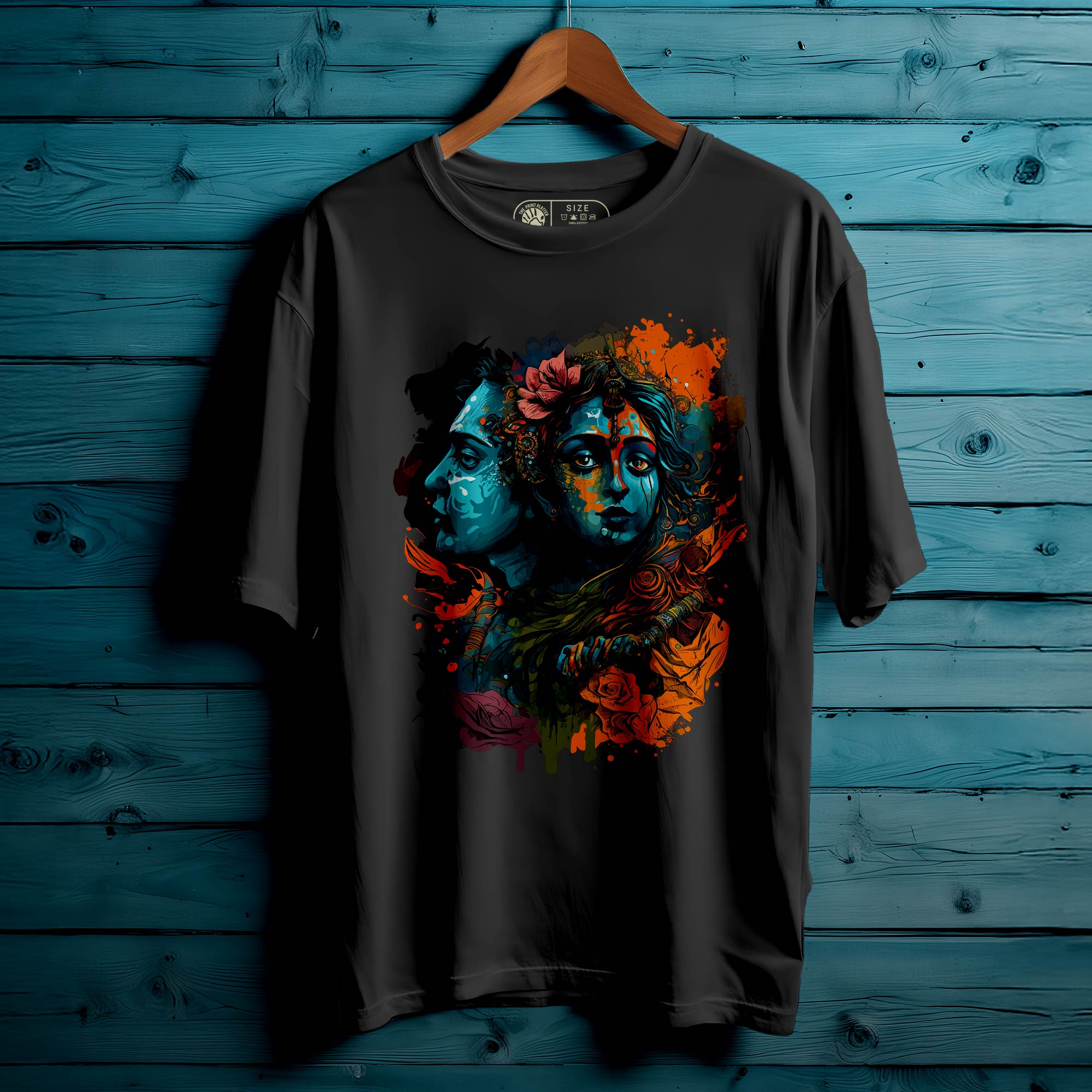 RADHA KRISHNA Oversized Unisex T-Shirt |426