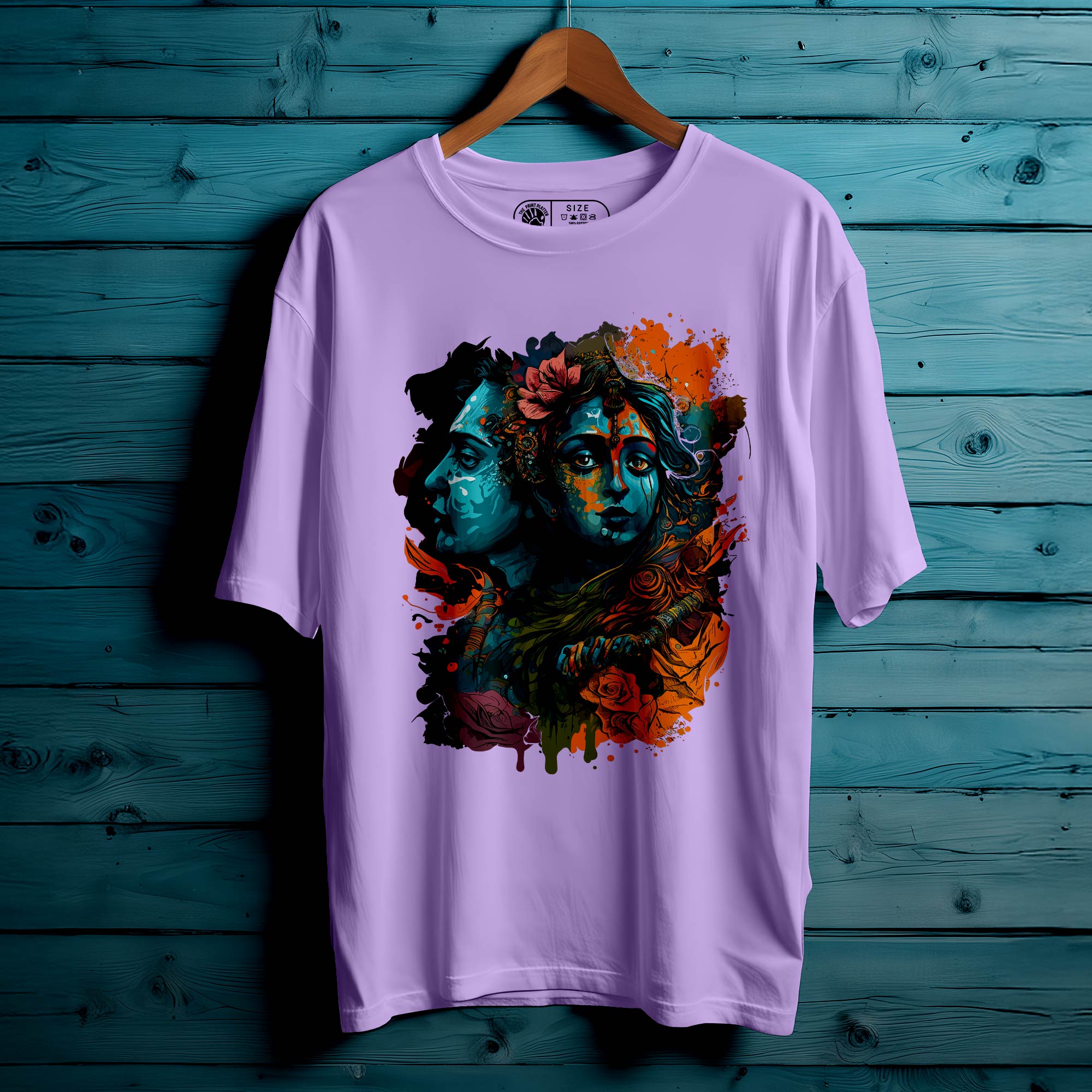 RADHA KRISHNA Oversized Unisex T-Shirt |426