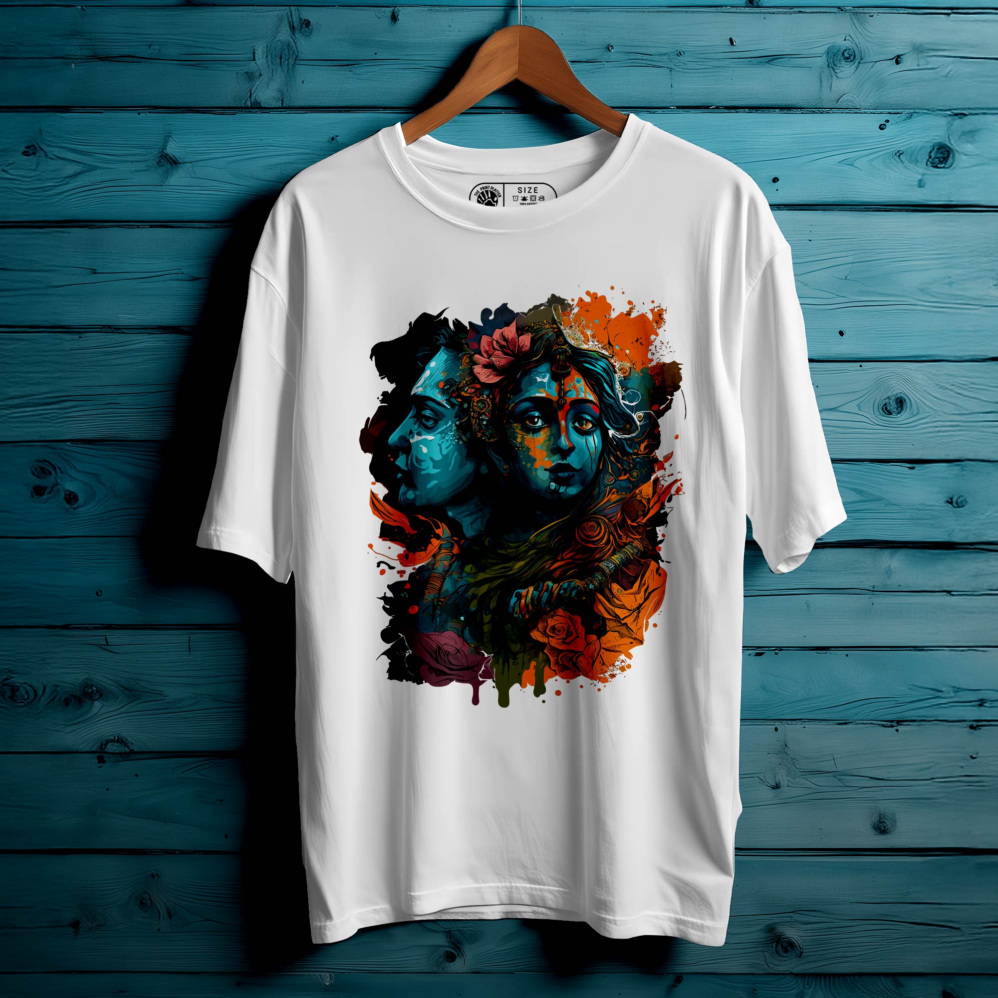 RADHA KRISHNA Oversized Unisex T-Shirt |426