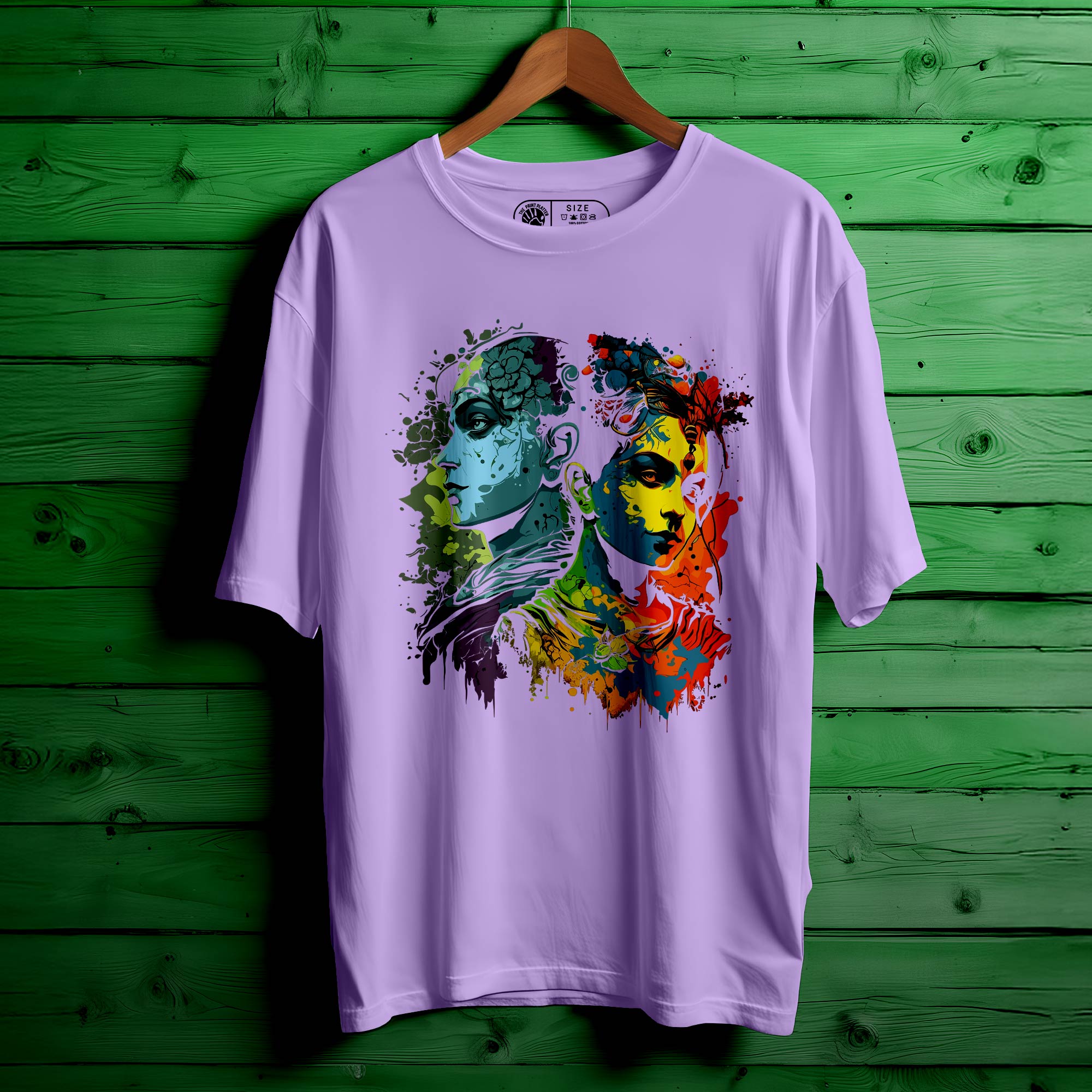 RADHA KRISHNA Oversized Unisex T-Shirt |428