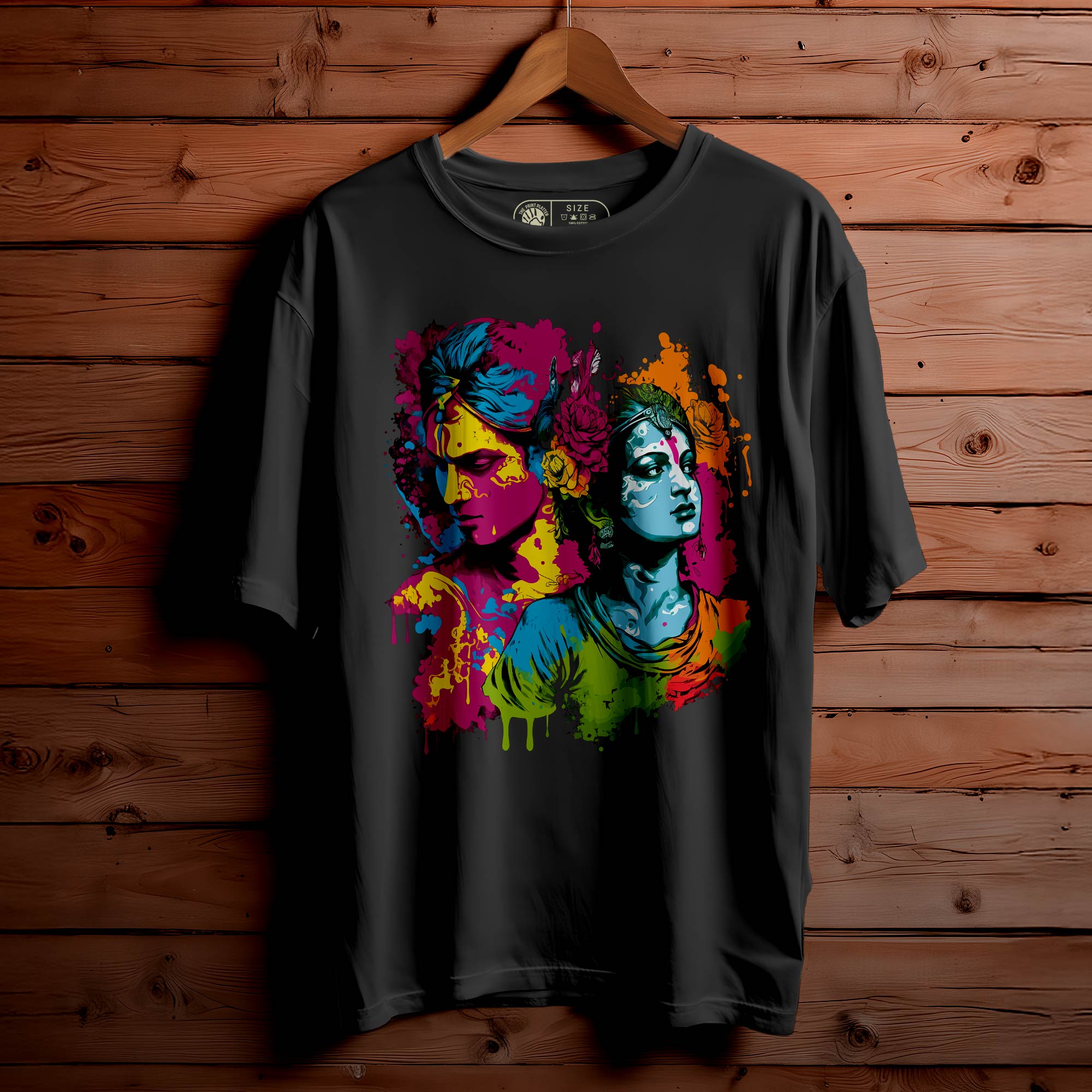 RADHA KRISHNA Oversized Unisex T-Shirt |429