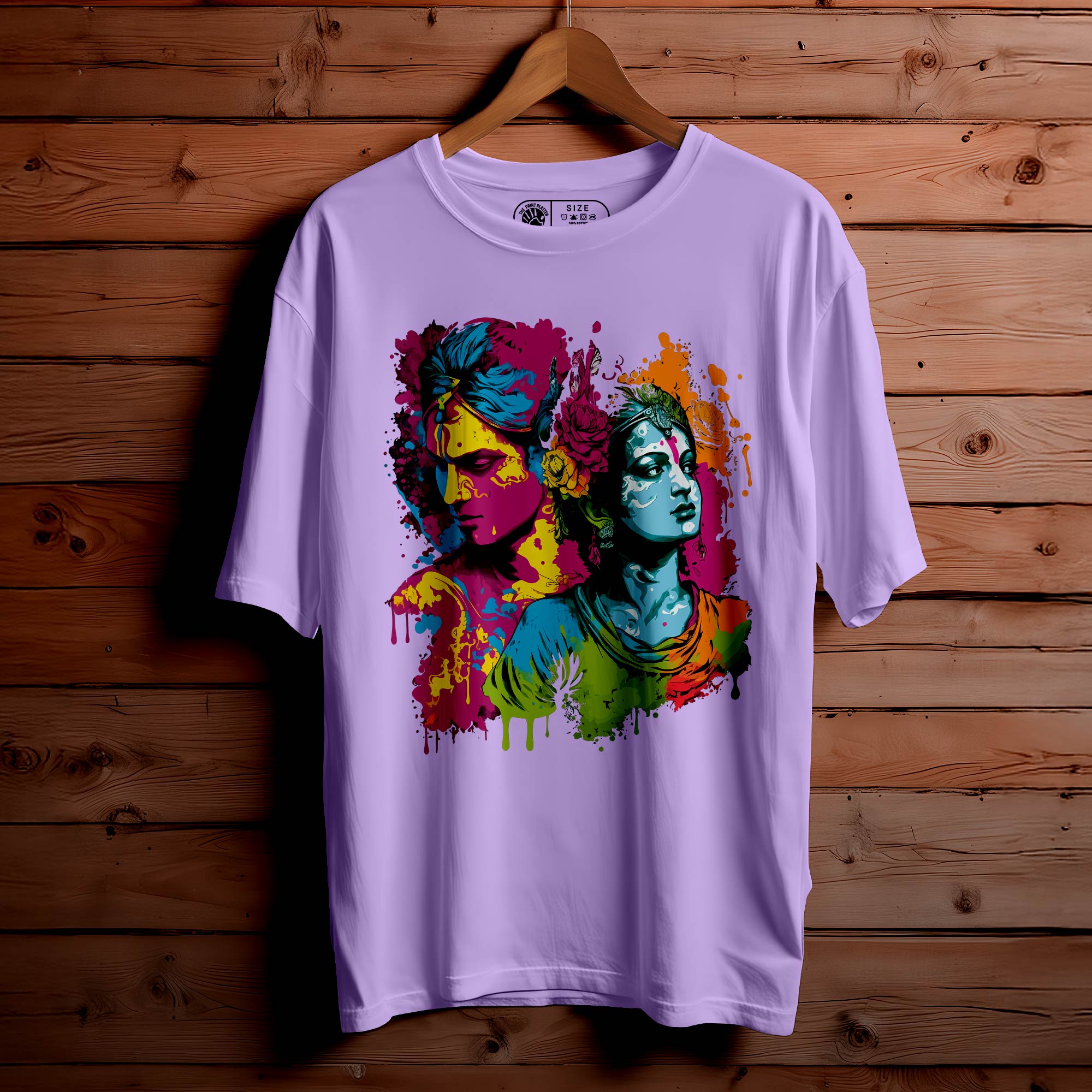 RADHA KRISHNA Oversized Unisex T-Shirt |429