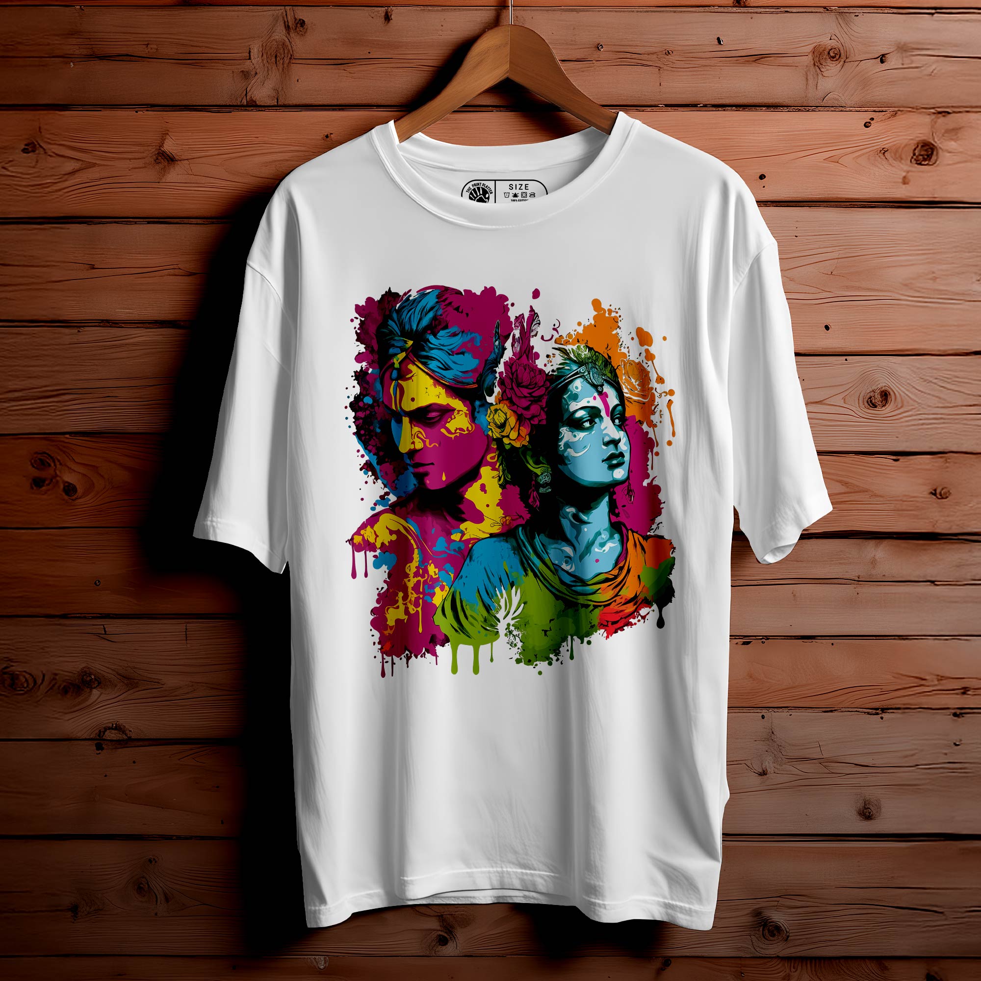 RADHA KRISHNA Oversized Unisex T-Shirt |429