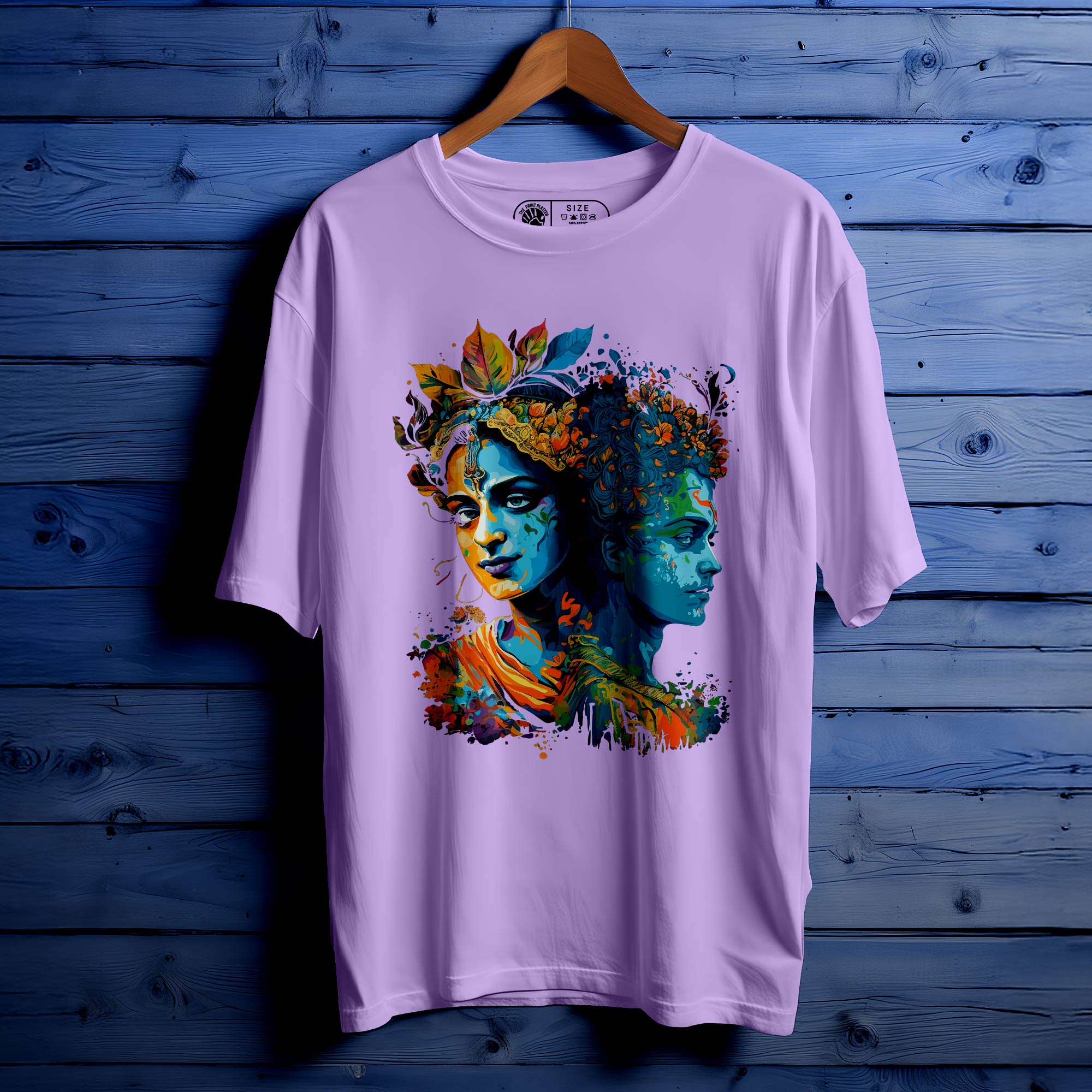 RADHA KRISHNA Oversized Unisex T-Shirt |430