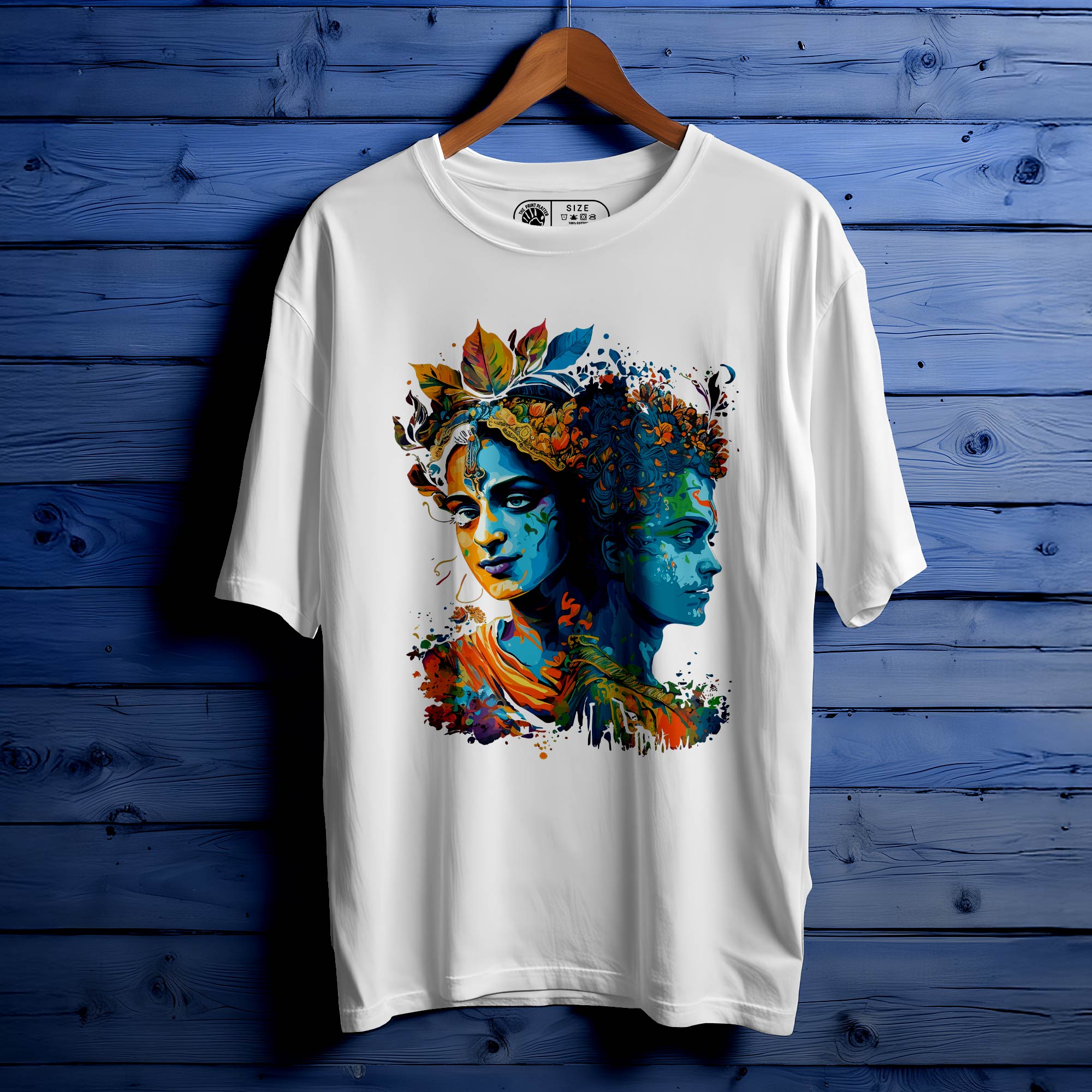 RADHA KRISHNA Oversized Unisex T-Shirt |430