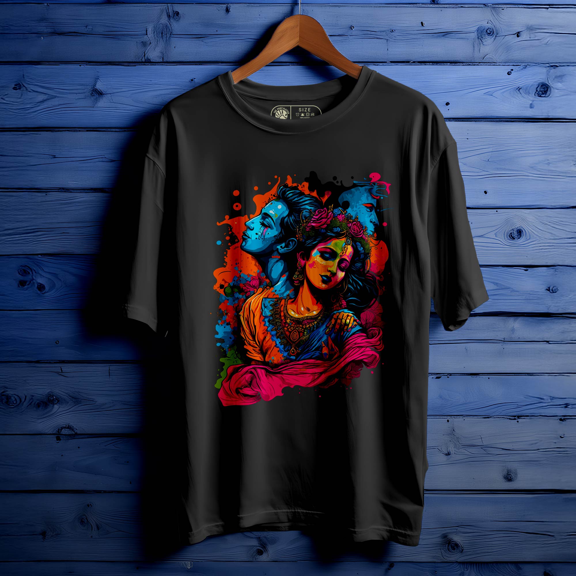 RADHA KRISHNA Oversized Unisex T-Shirt |431