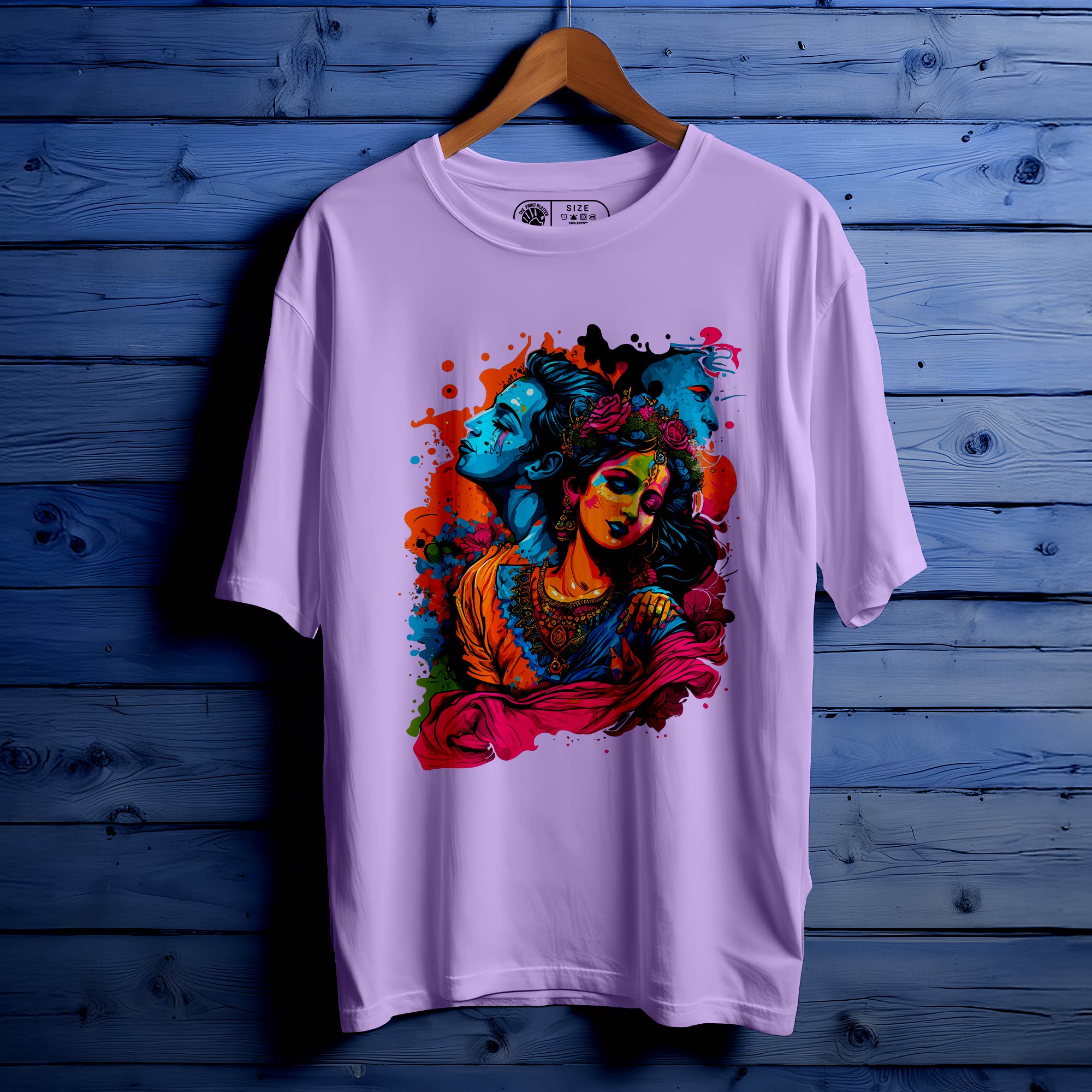 RADHA KRISHNA Oversized Unisex T-Shirt |431