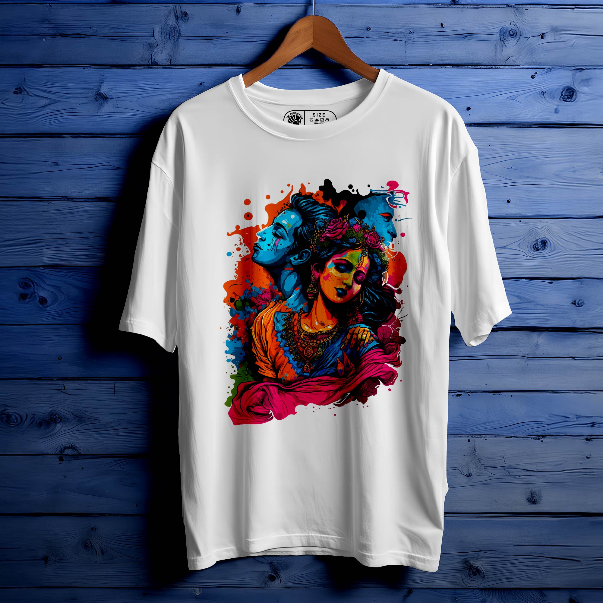 RADHA KRISHNA Oversized Unisex T-Shirt |431