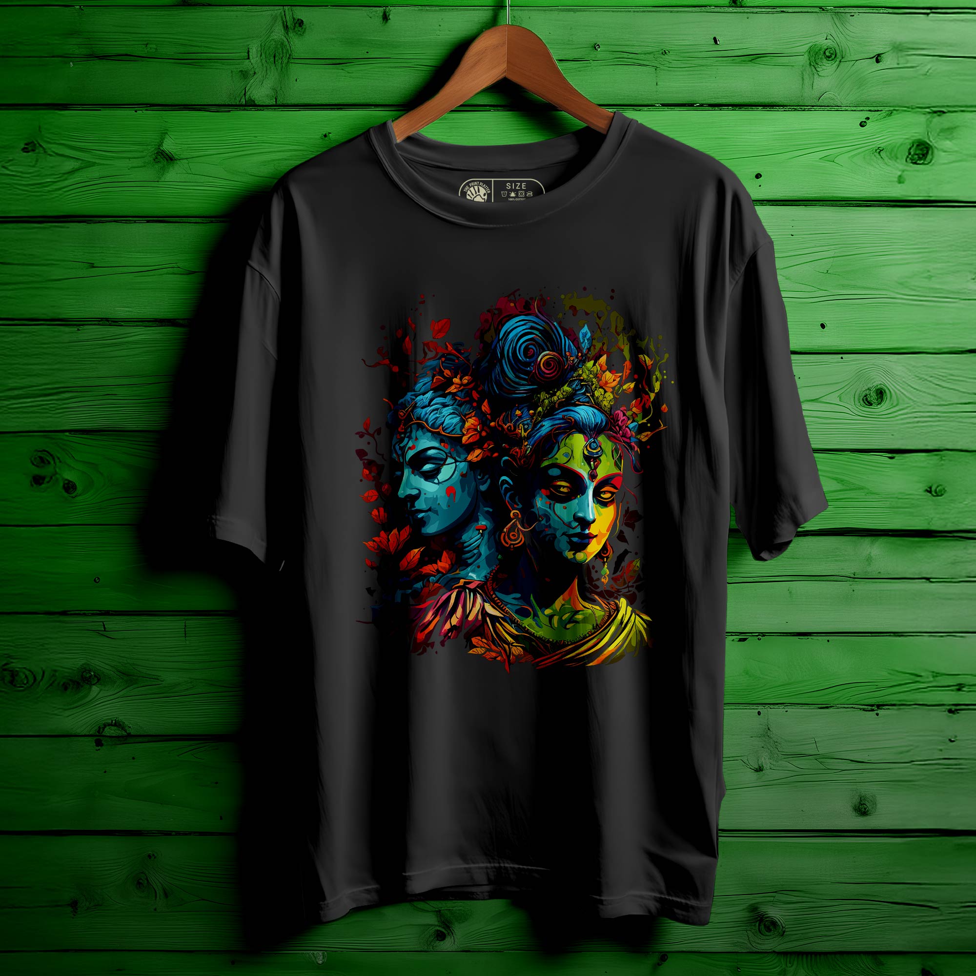 RADHA KRISHNA Oversized Unisex T-Shirt |432