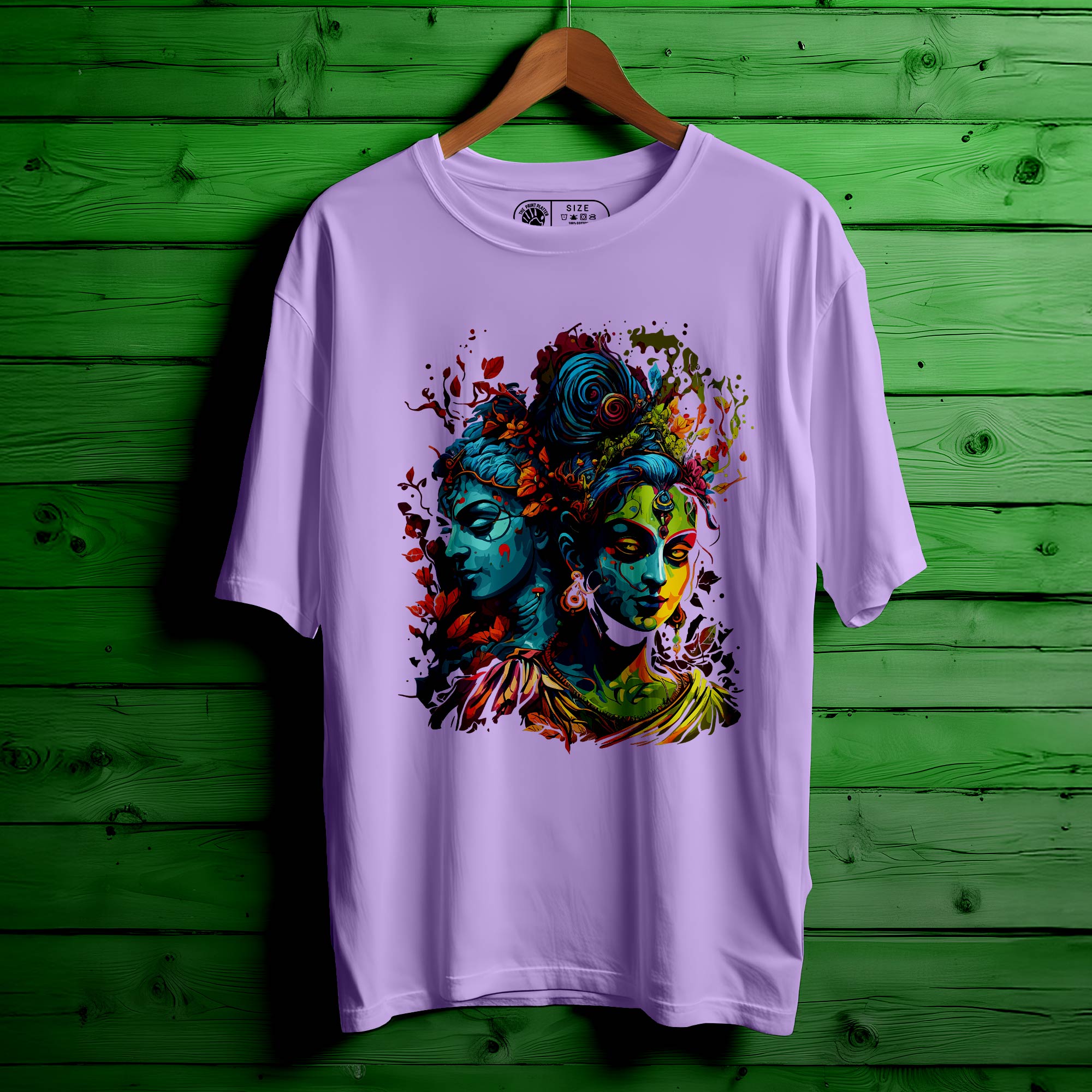 RADHA KRISHNA Oversized Unisex T-Shirt |432