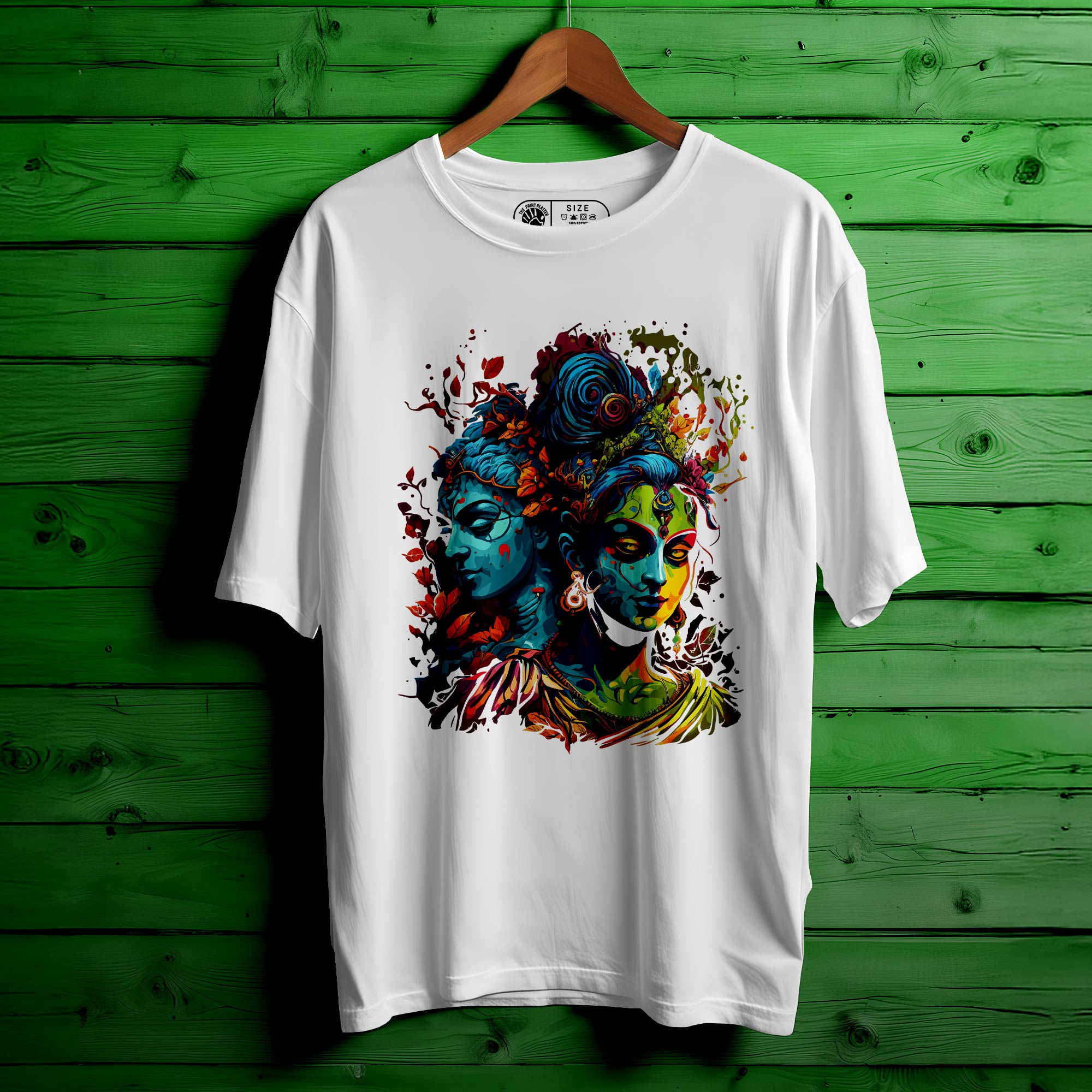 RADHA KRISHNA Oversized Unisex T-Shirt |432