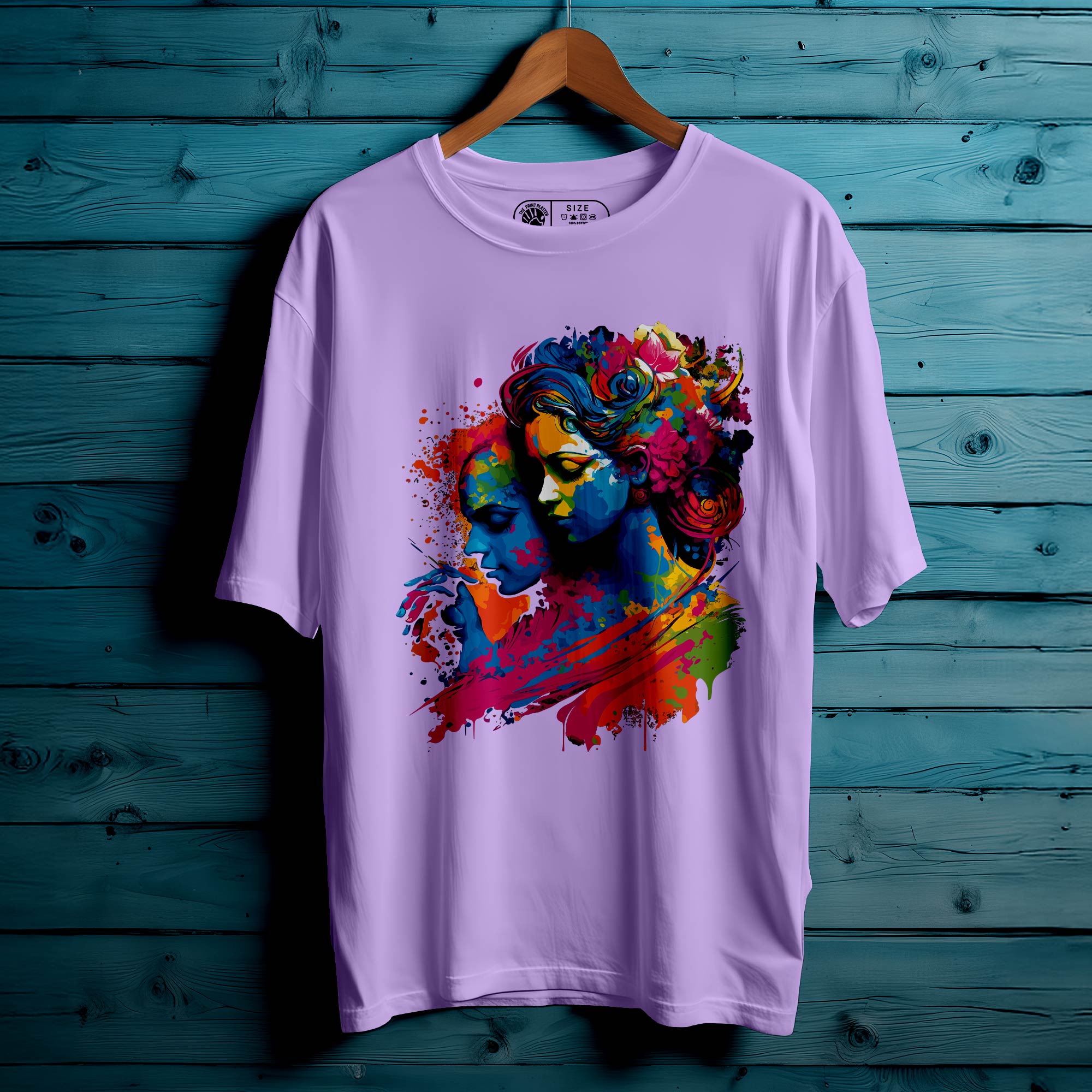 RADHA KRISHNA Oversized Unisex T-Shirt |433