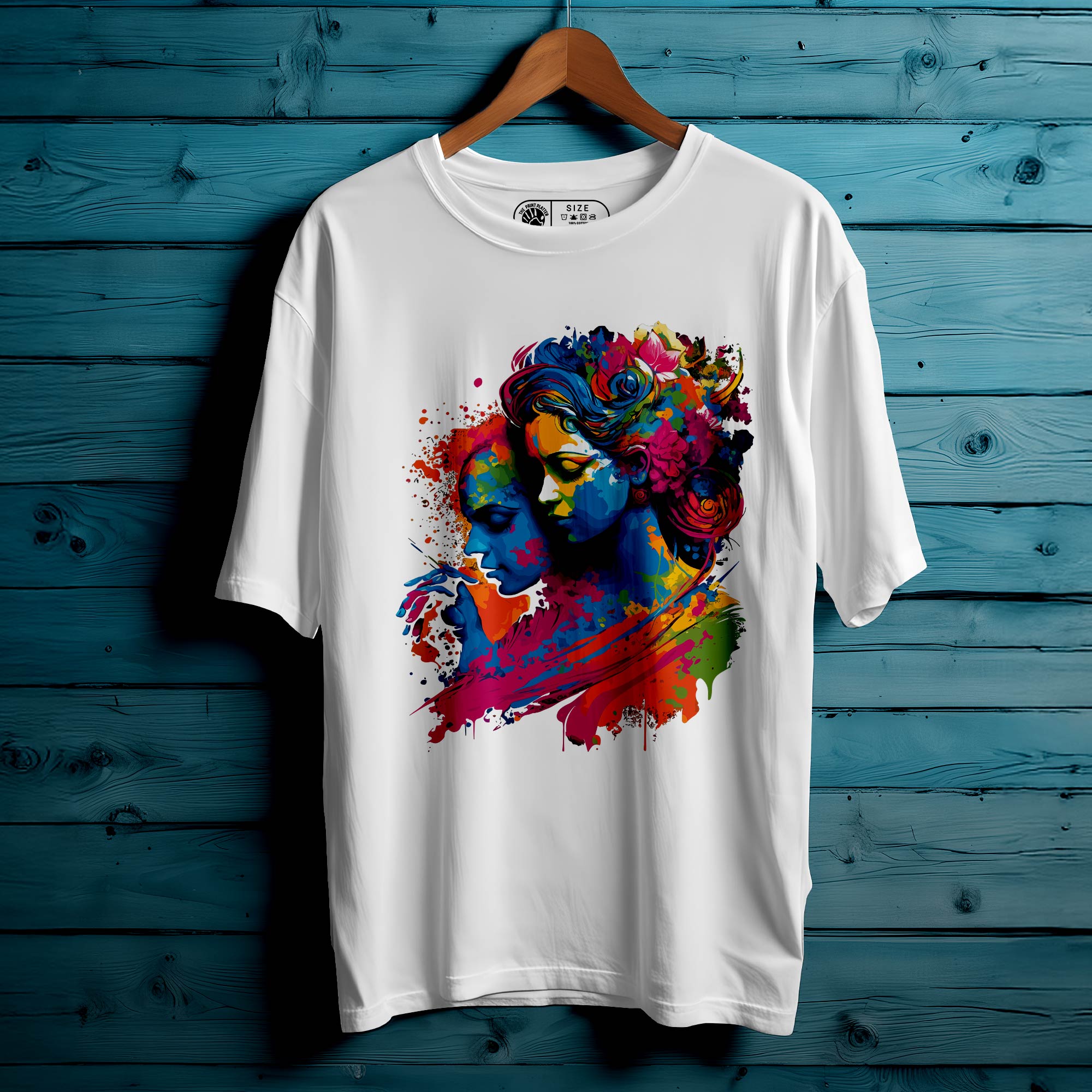 RADHA KRISHNA Oversized Unisex T-Shirt |433