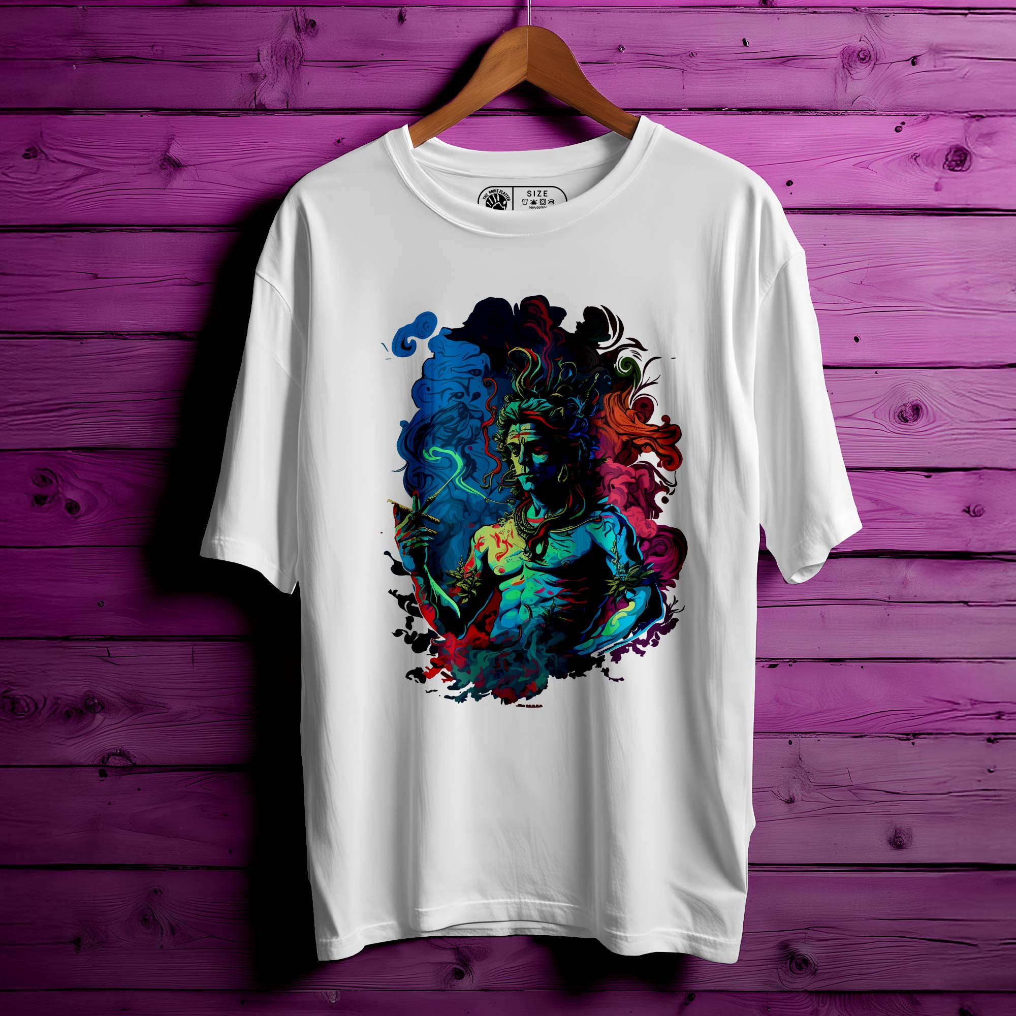 GOD SHIVA Oversized Unisex T-Shirt |436